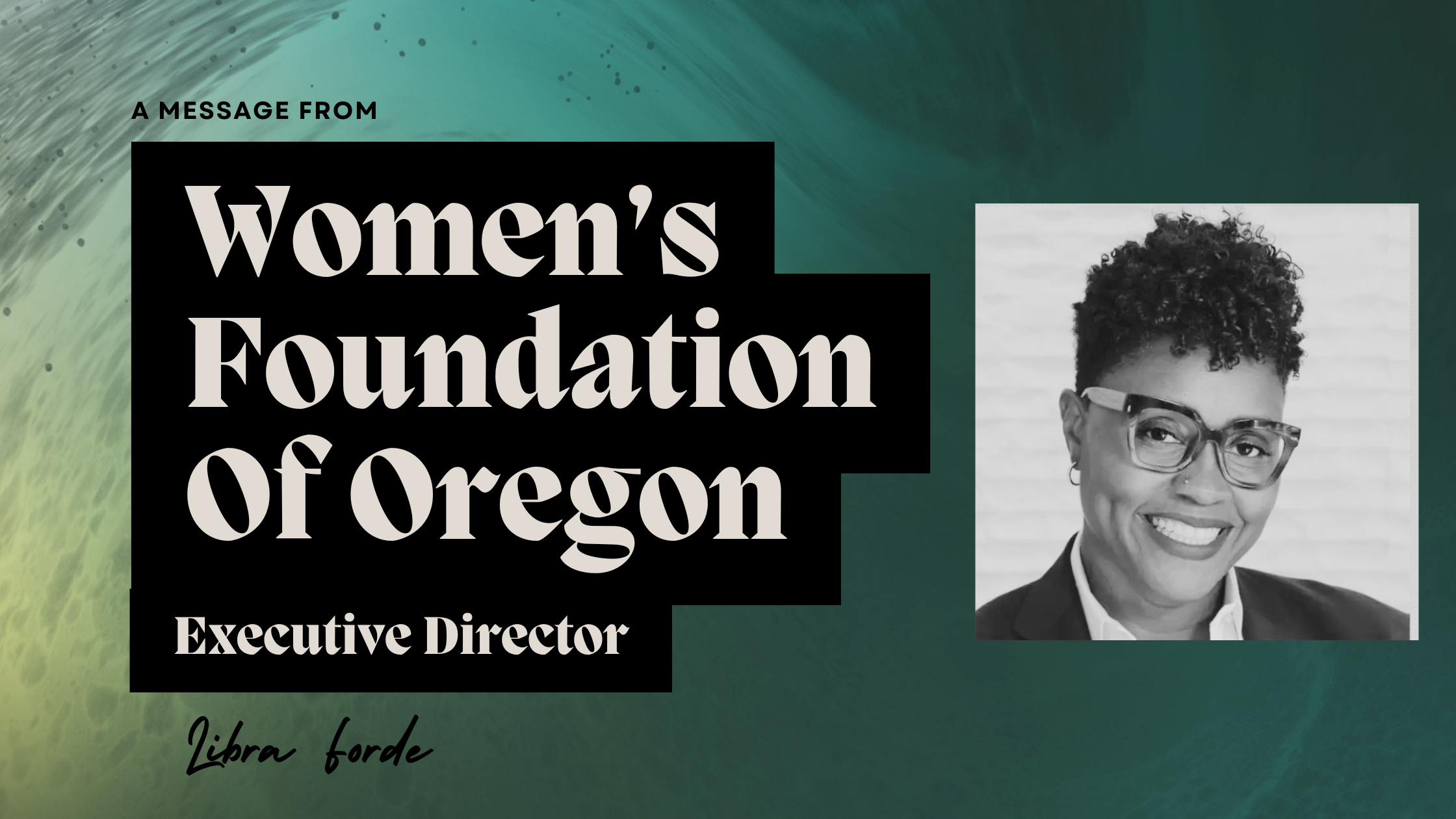 We need you | Especially Now!