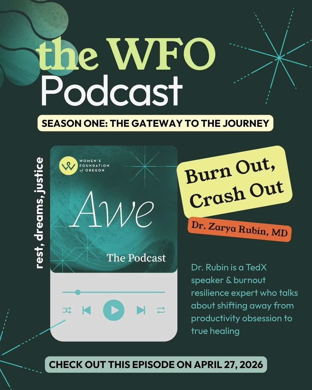 THE AWE Experience Podcast episode 3 is out! Don't miss out!