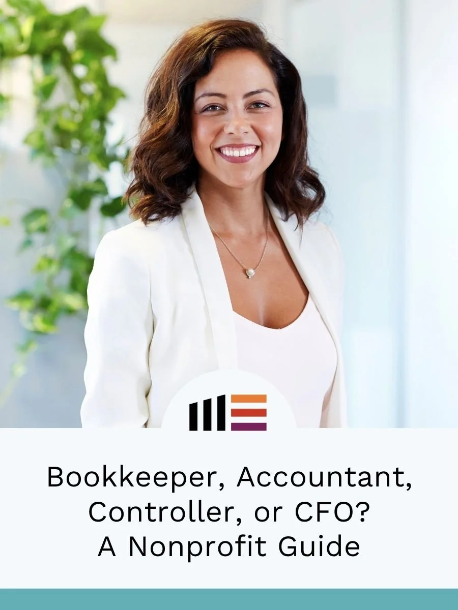 Bookkeeper, Accountant, Controller, or CFO? A Nonprofit Guide