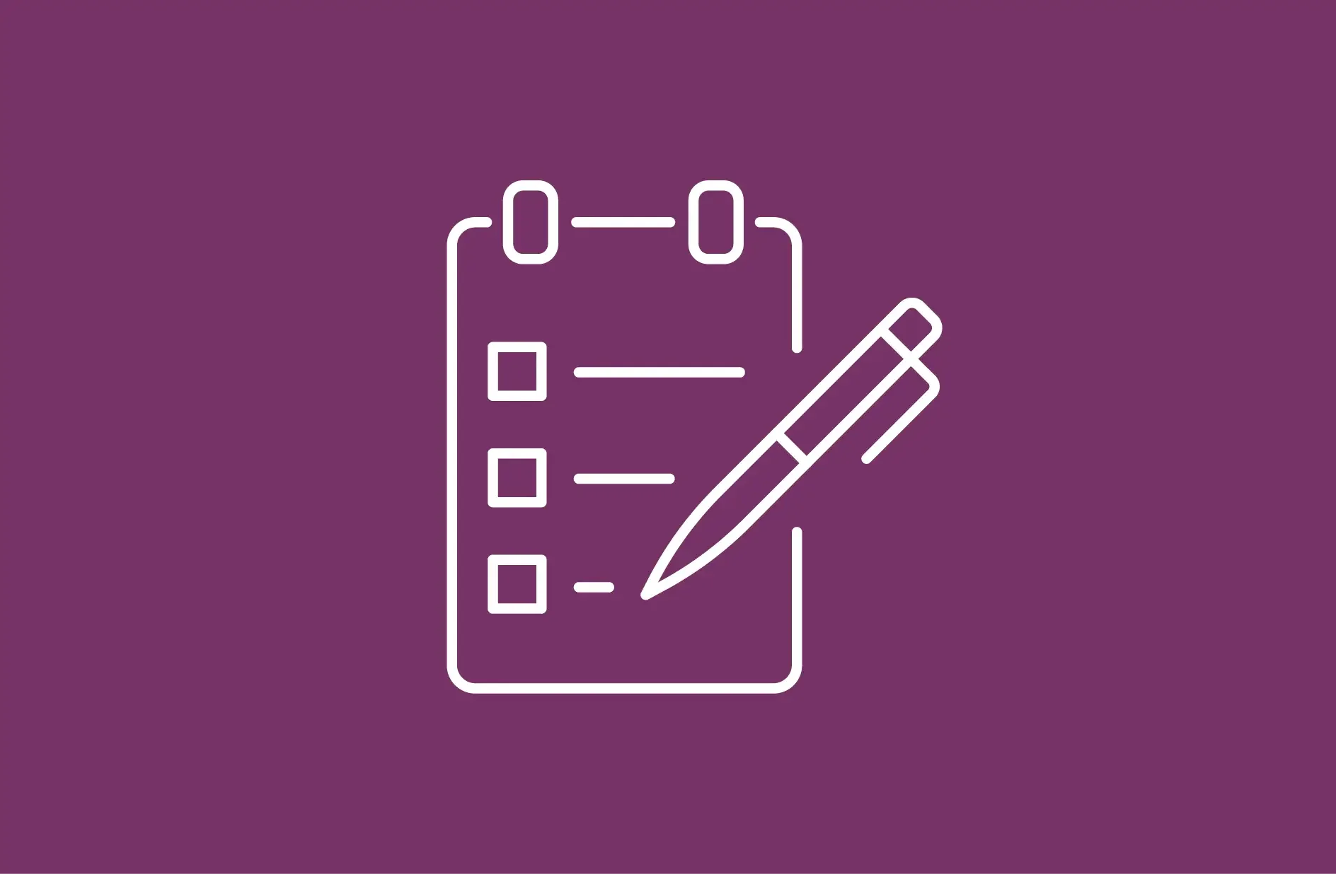 Clipboard with regulations being checked off