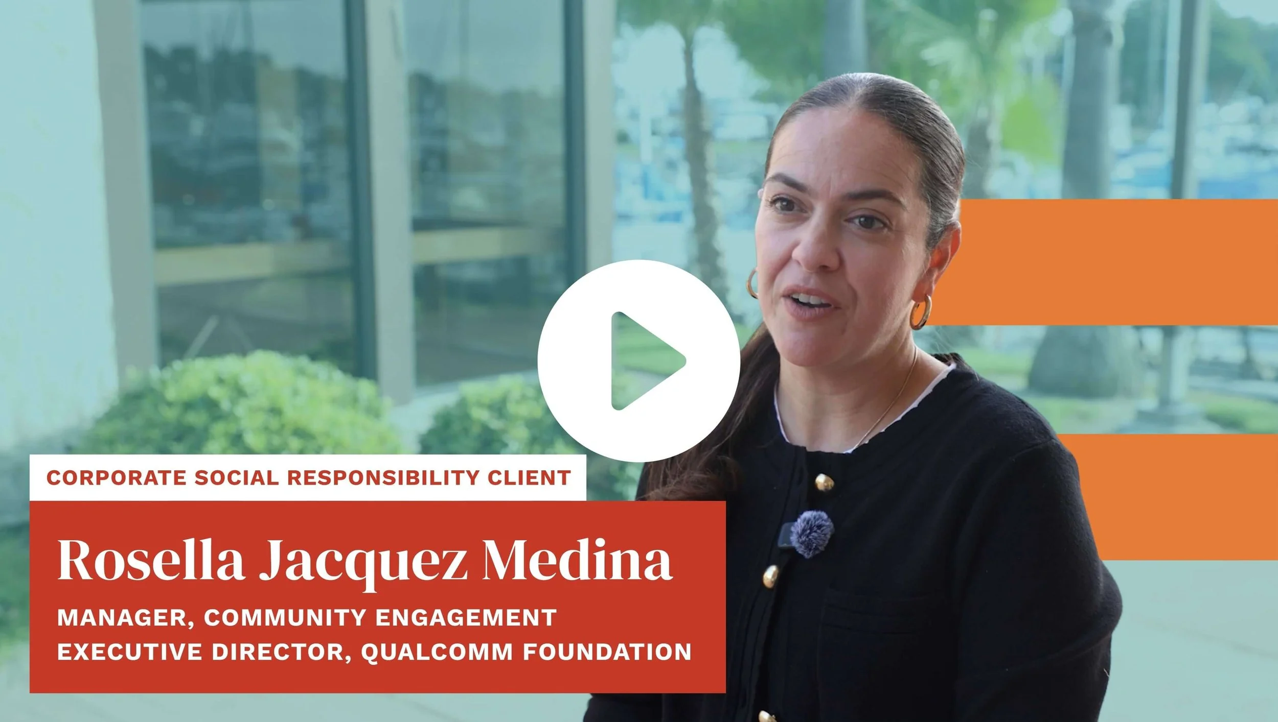 Rosella Medina Qualcomm Foundation Corporate Social Responsibility