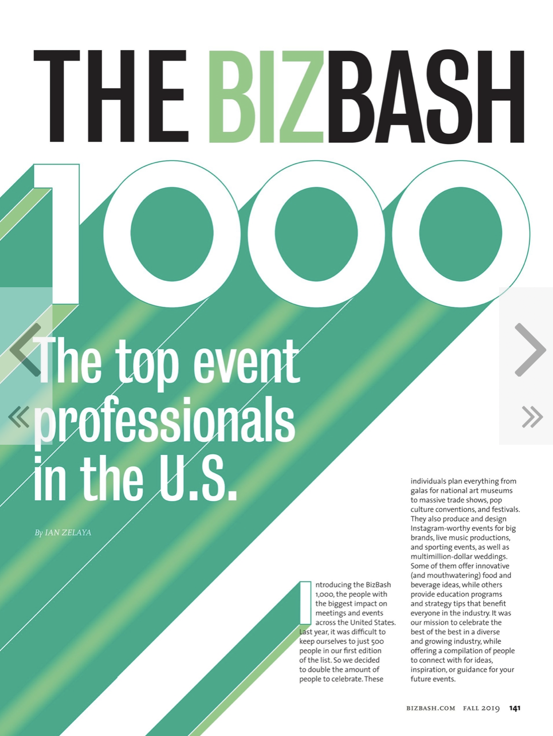 The BizBash Top 1,000 Event Professionals List! 
