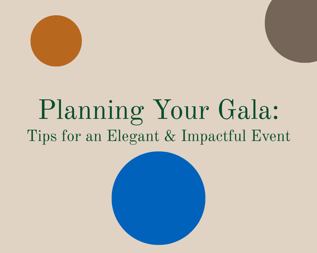 Planning Your Gala: Tips for an Elegant and Impactful Evening