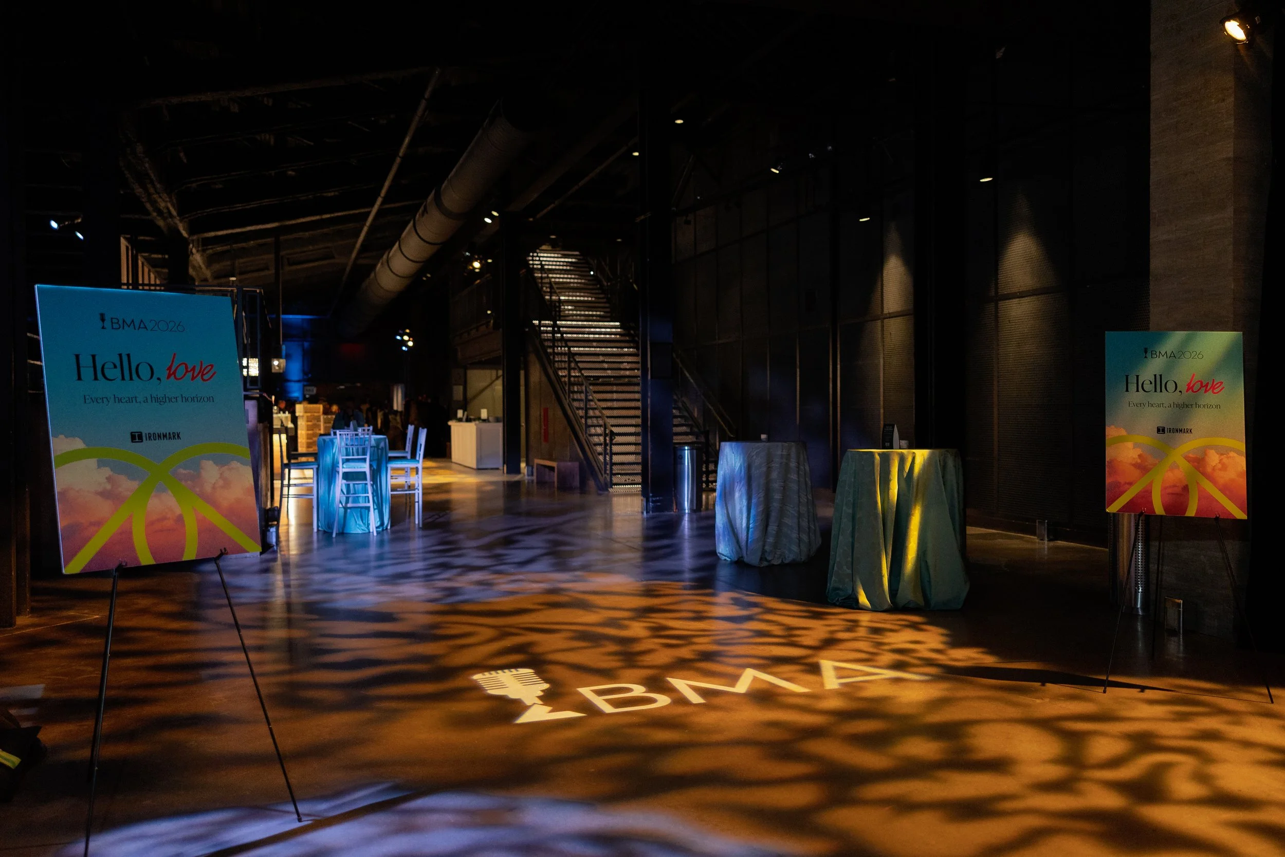 Bozzuto BMA road show entrance at DC location