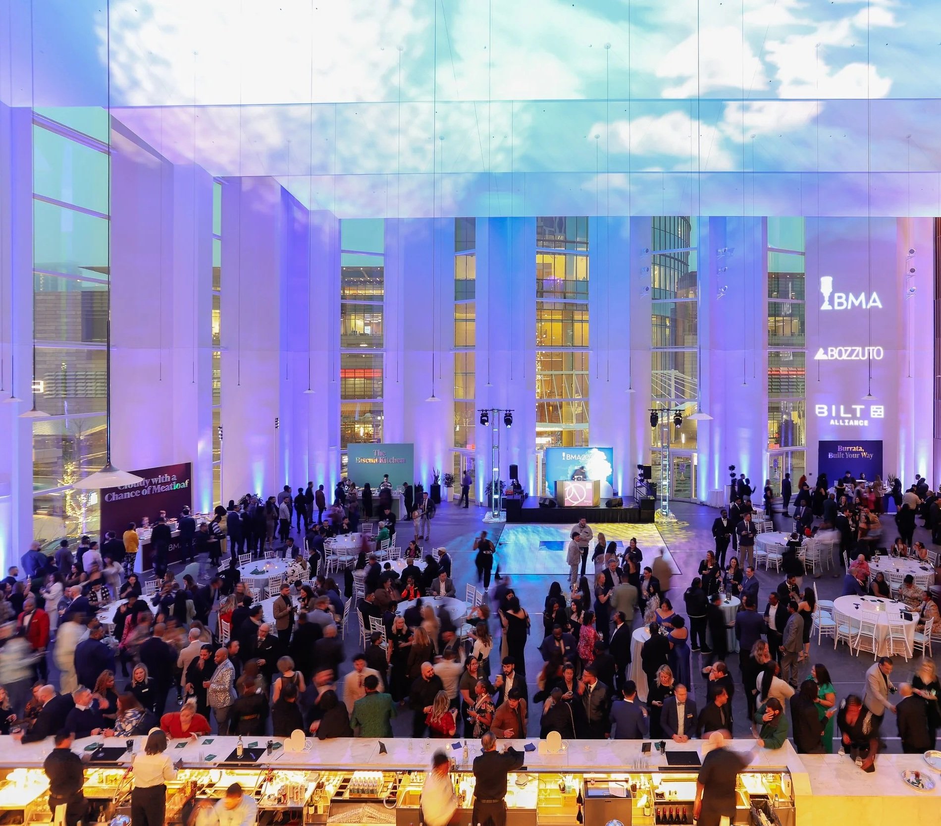 Room shot of a Bozzuto road show event