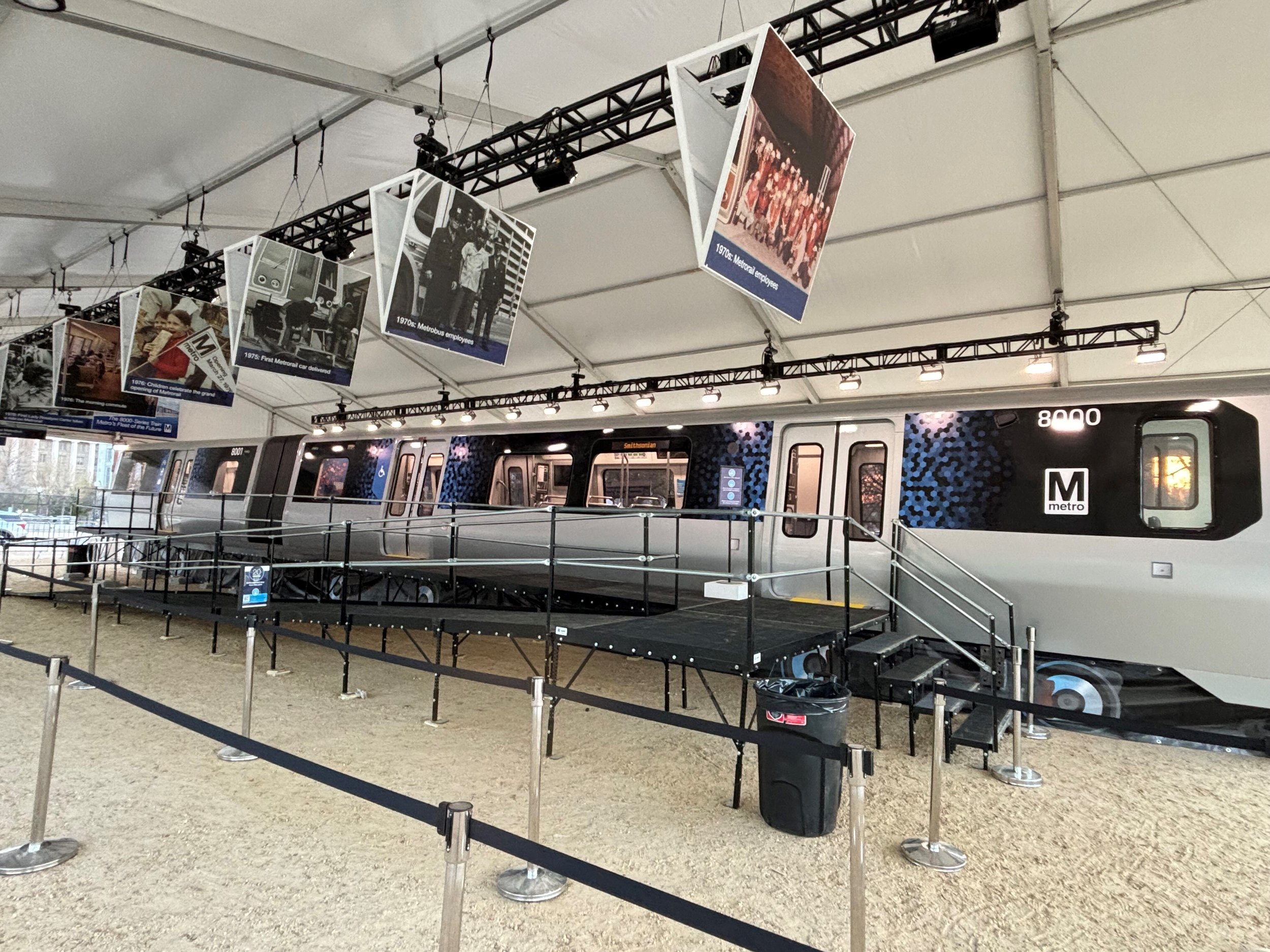 Metro's Fleet of the Future Installation