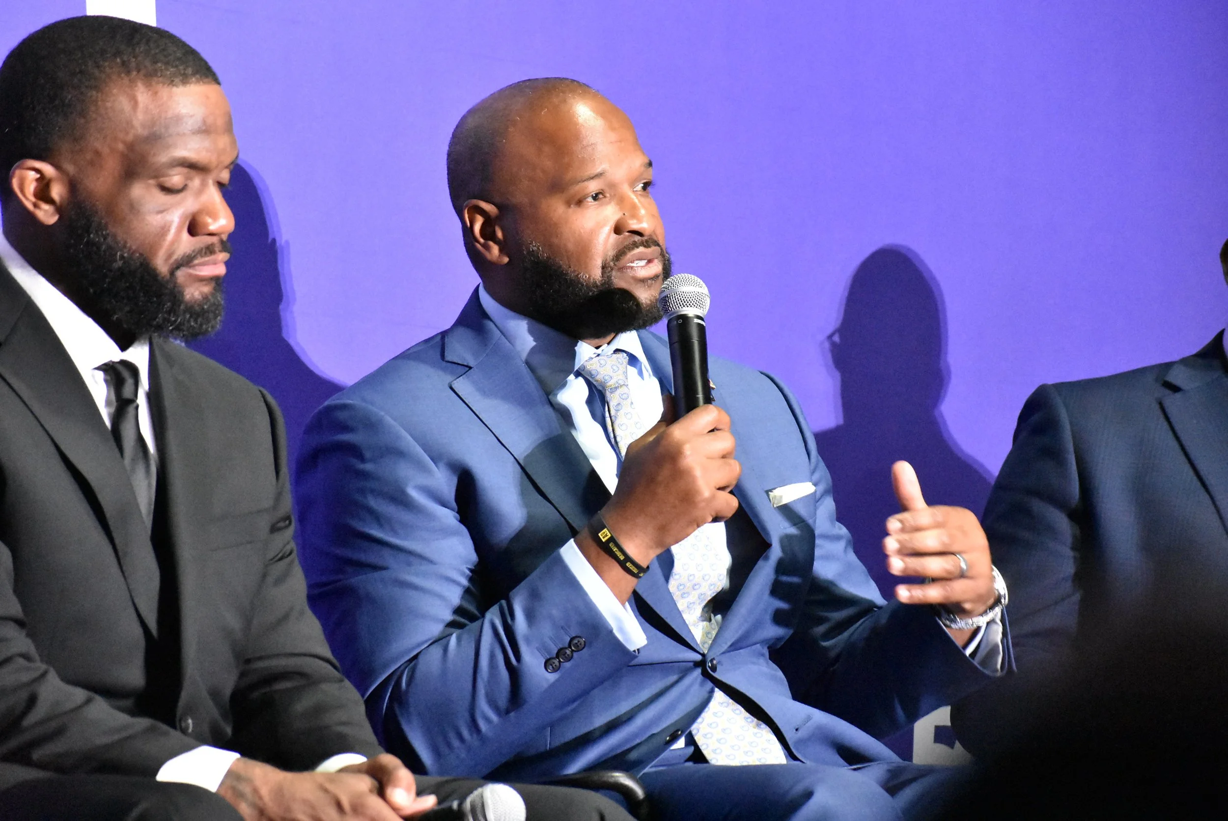 Male Mayor on stage for a panel during the CBCF Annual Legislative Conference 2025
