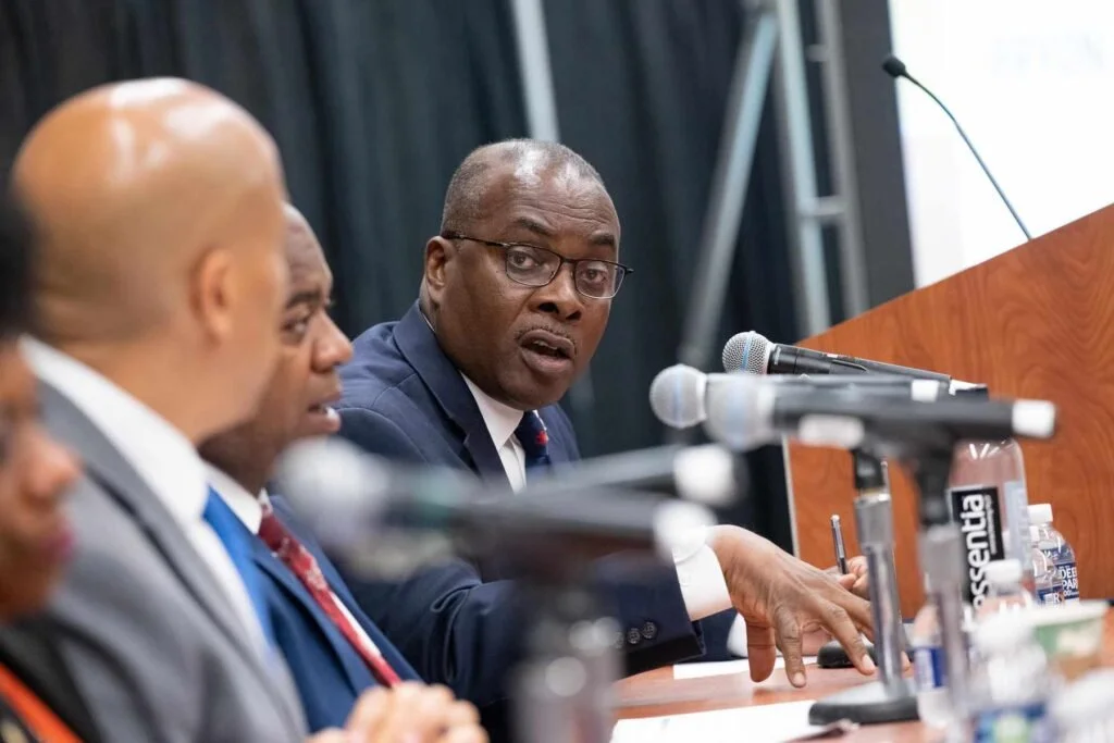 Man speaking at the CBCF Annual Legislative Conference