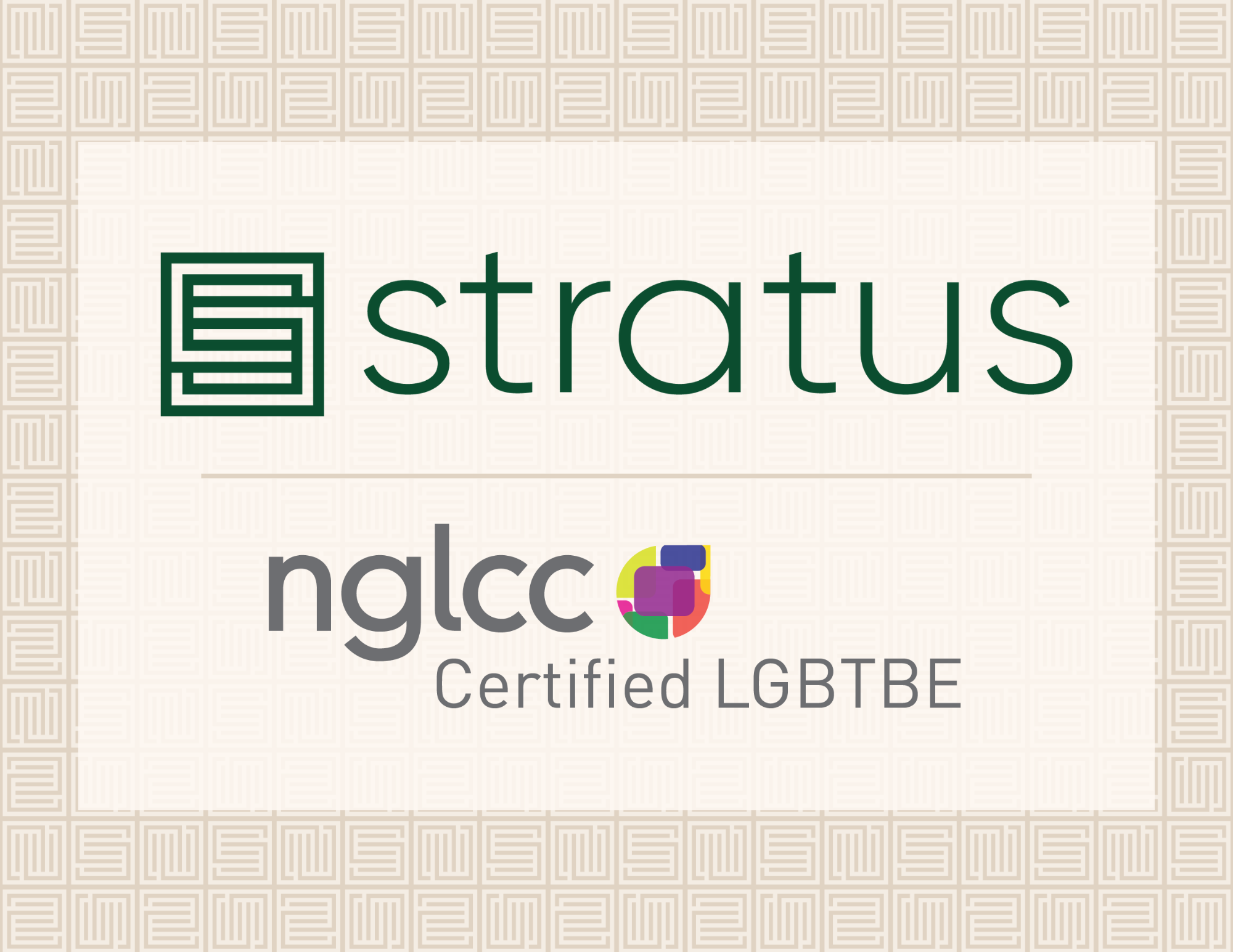 Stratus Becomes an Official LGBT Business Enterprise 