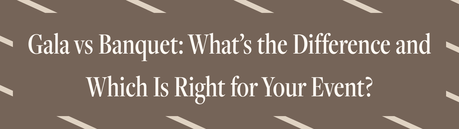 Blog header image with title