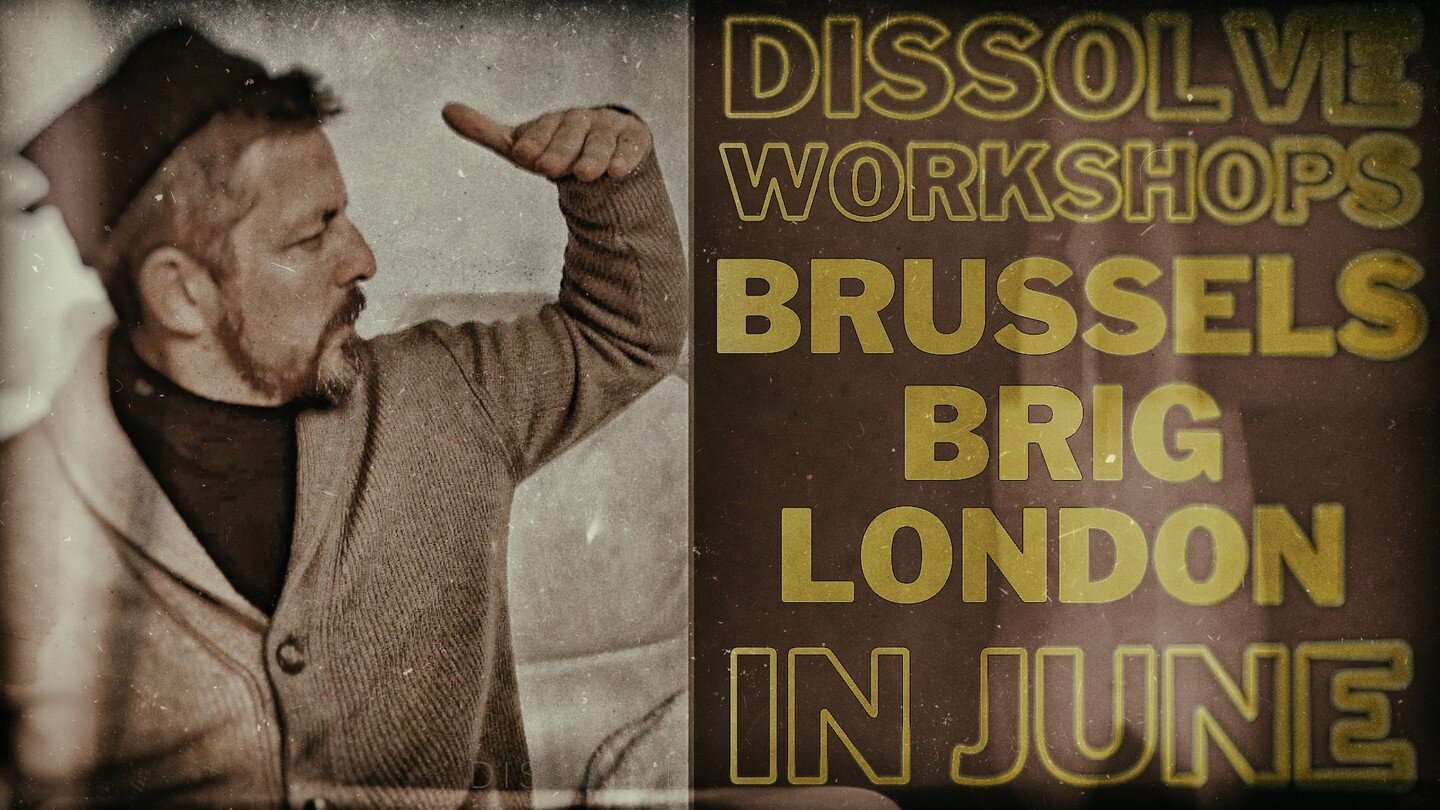 Demnächst - Juni Dissolve Workshops in Brüssel, Brig und London!
Nicht verpassen: .... Jetzt buchen!
https://www.dissolvetherapy.com/workshops

#auflösen #therapie #workshops #lernen #spass #london #brig #wallace #brussels #switzerland #belgium #uk #andymack