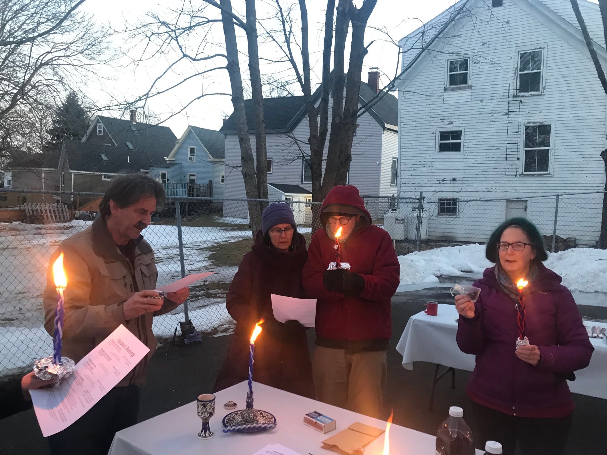Havdalah at Belfast Ecovillage