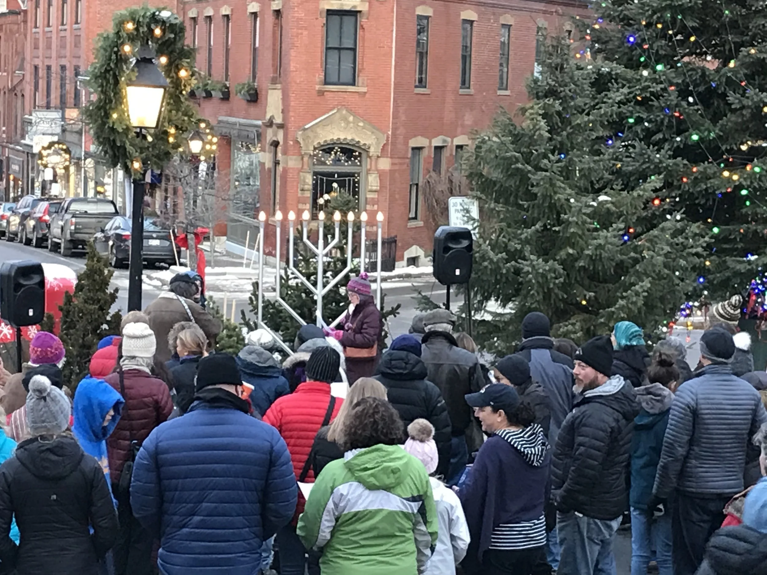 Belfast Menorah Lighting