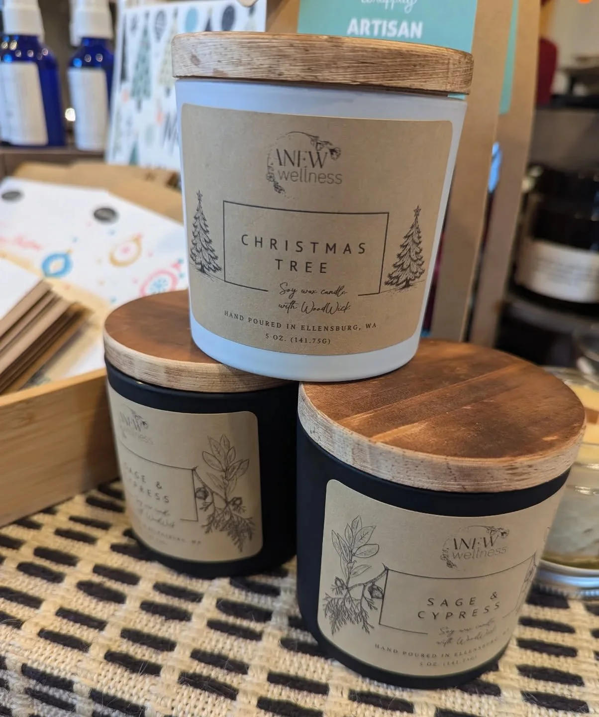 New candles in Simple Wellness! ☺️