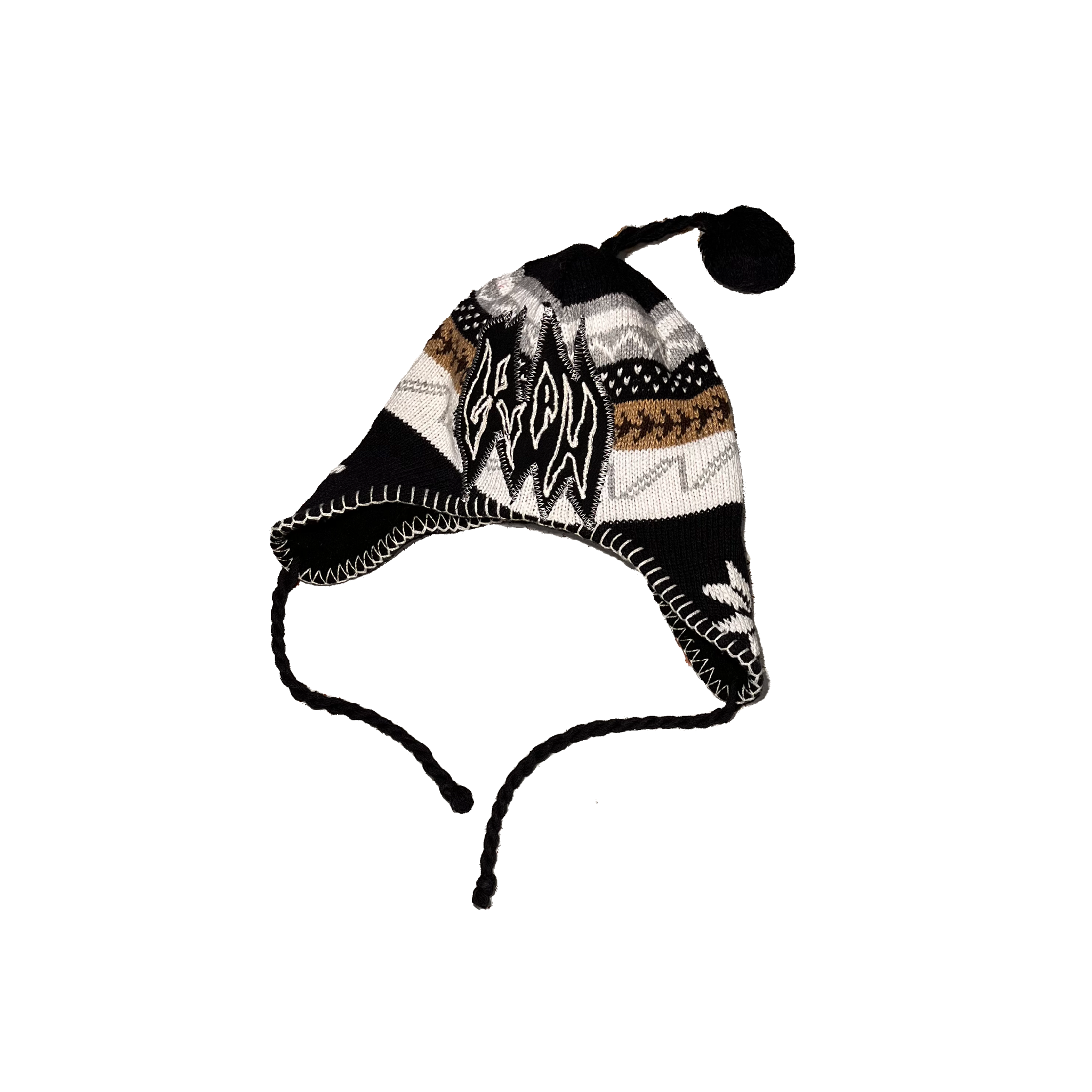 Glyph Ear Flap Beanie