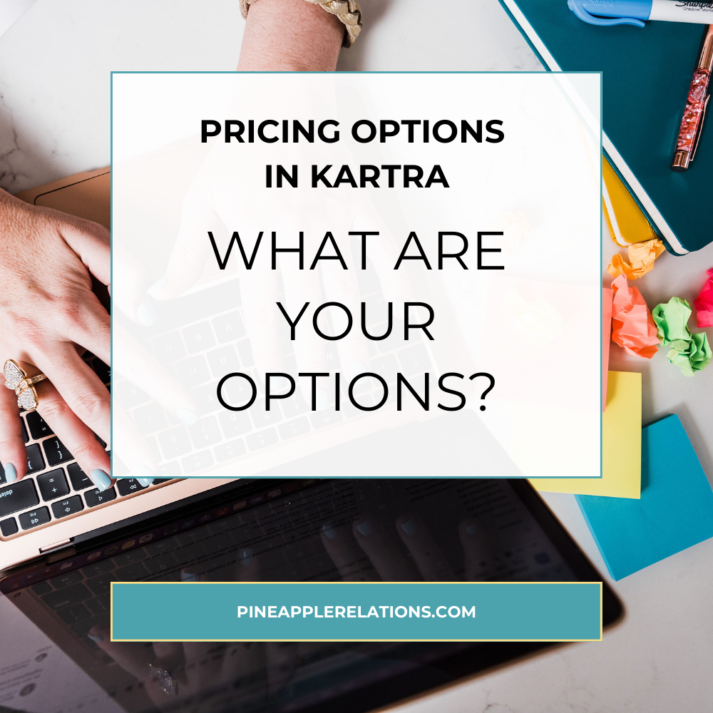 Pricing Options in Kartra - One Time/Recurring/Installments