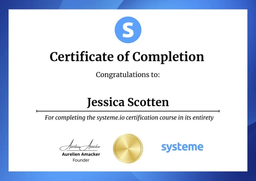 systeme.io certification