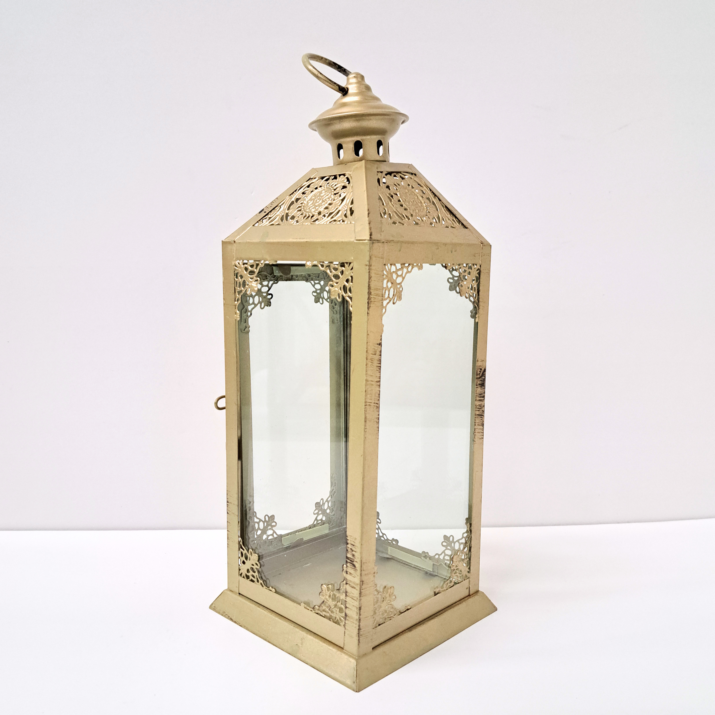 Gold Filigree Lantern