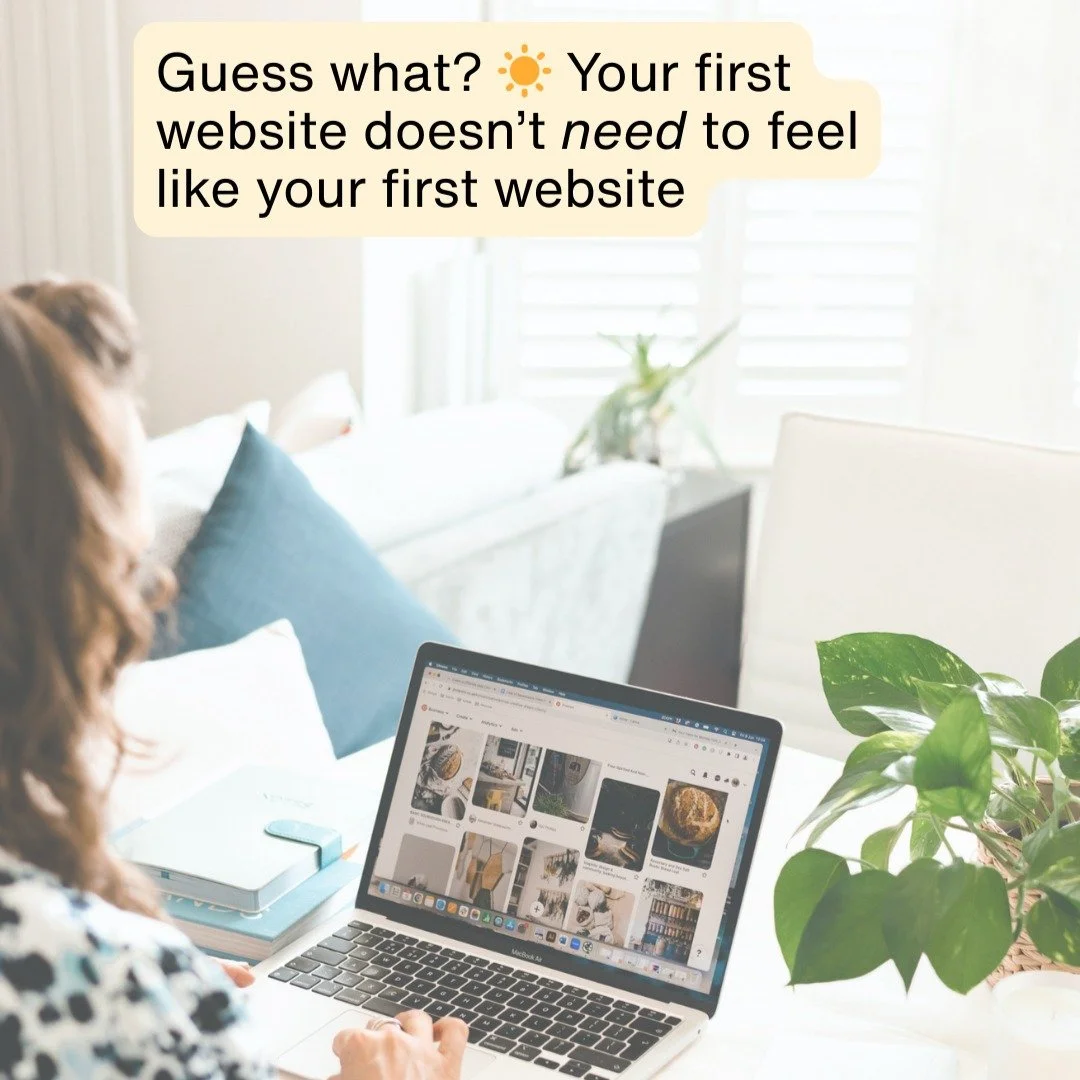 You&rsquo;ve built the business.
The offers are ready.
People are asking how to work with you.

But the link in bio? Still just Instagram.

Not because you&rsquo;re behind.
Not because you&rsquo;re not serious.
But because building a real website has