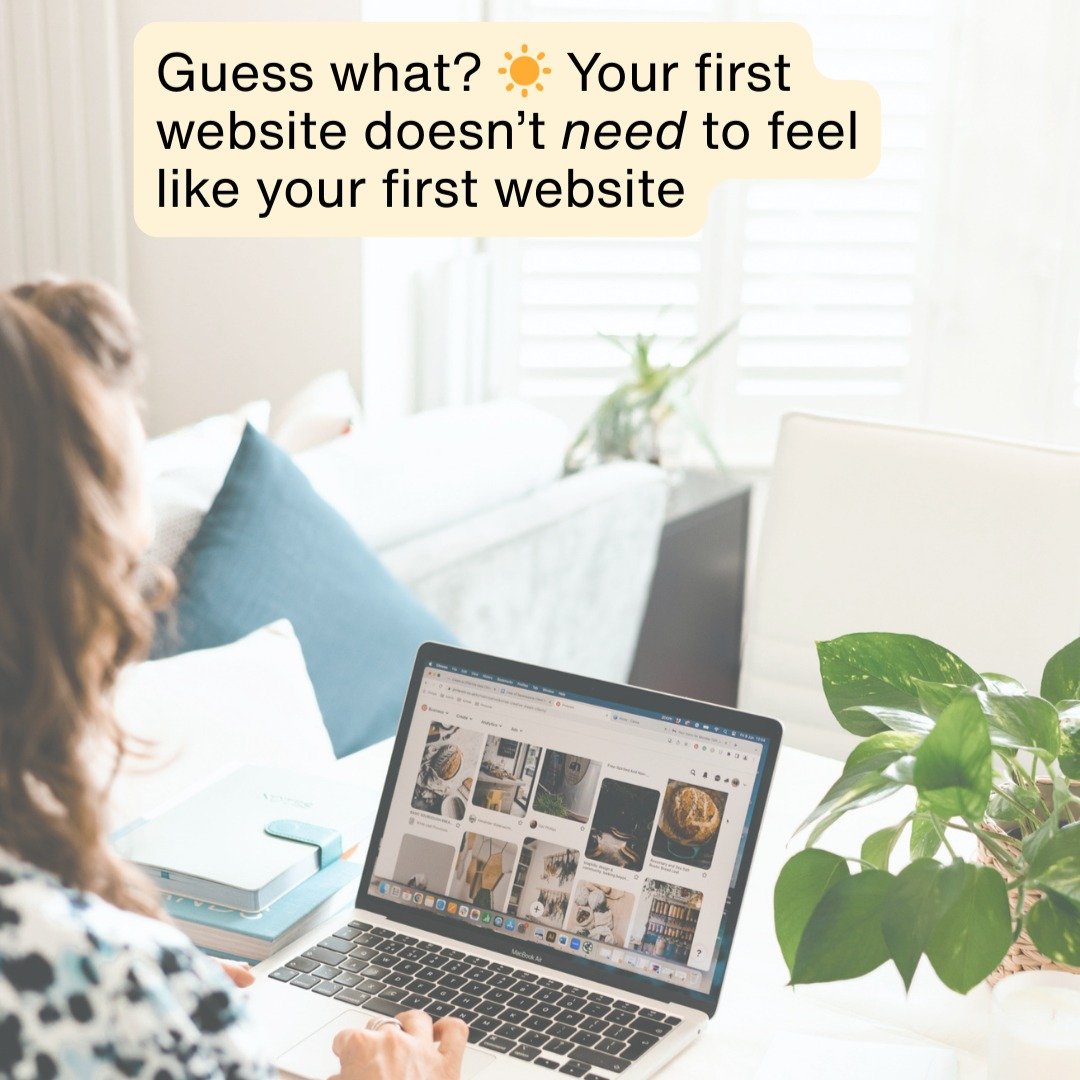 You&rsquo;ve built the business.
The offers are ready.
People are asking how to work with you.

But the link in bio? Still just Instagram.

Not because you&rsquo;re behind.
Not because you&rsquo;re not serious.
But because building a real website has