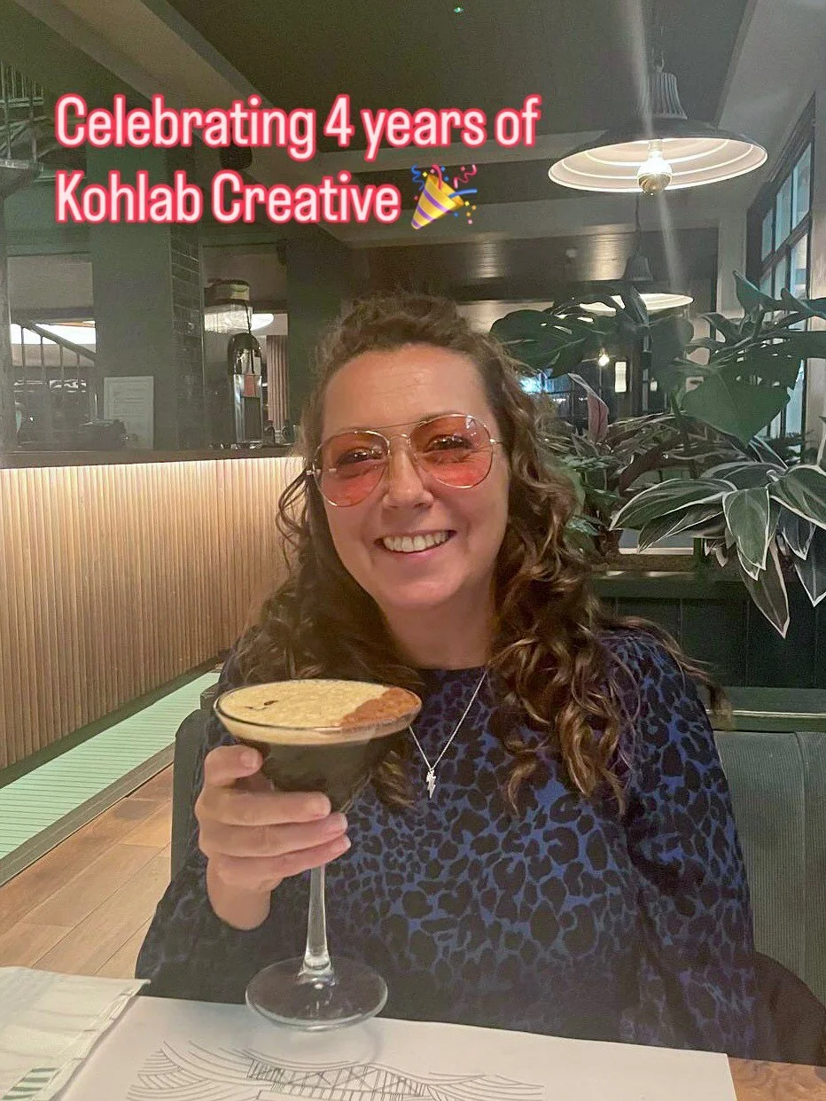 A little round up from a wonderful long weekend staycation which included celebrating Kohlab Creative&rsquo;s 4th birthday (and the creation of my website template shop), eating on swings, moody sunsets, meals and laughs with friends, an amazing jewe