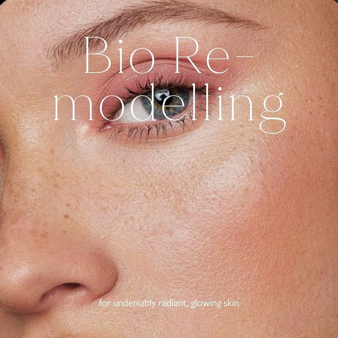 Bio-Remodelling is a hot new treatment designed to give you glowing, radiant skin from within. ⁠
⁠
The main ingredient allows your skin to remain hydrated from deep within the dermis, attracting and holding up to 1,000 times its own weight. Plus, thi