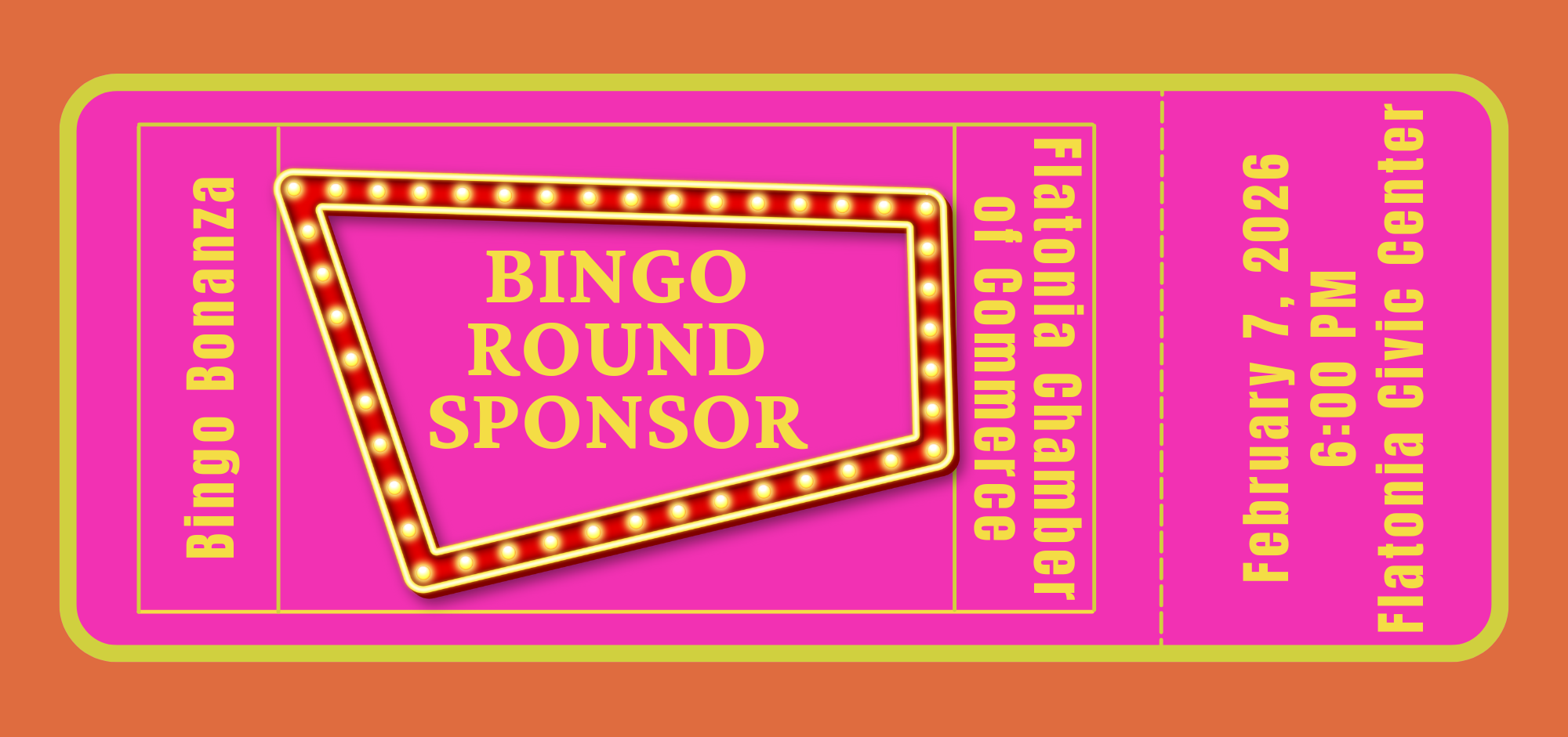 2026 Bingo BONANZA - Bingo Round Sponsor