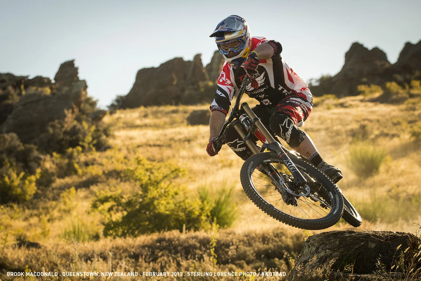 Brook MacDonald Charging in Queenstown