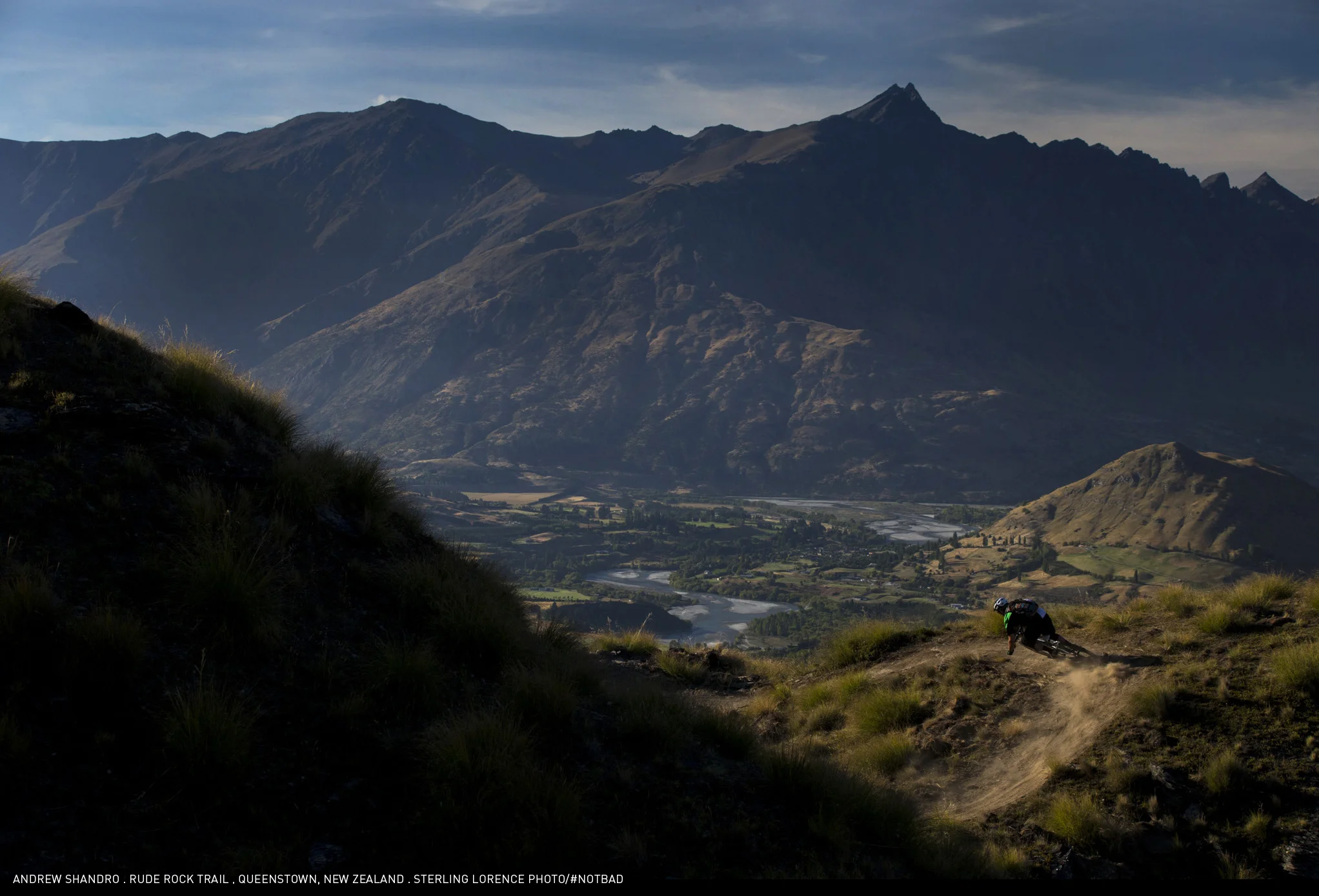 Andrew Shandro on Rude Rock Trail