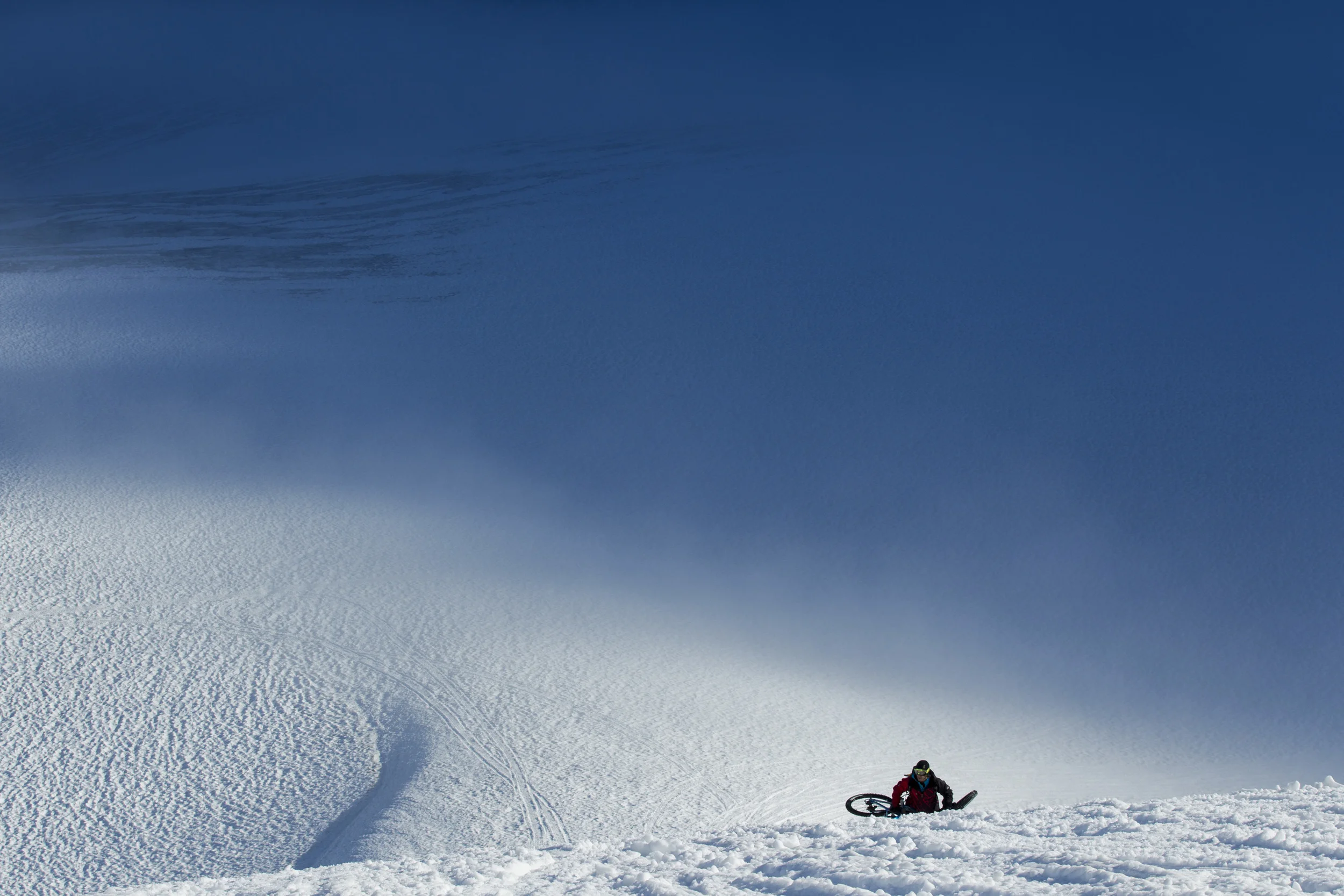 Mountain Biking on a... Glacier? #theunRealmovie