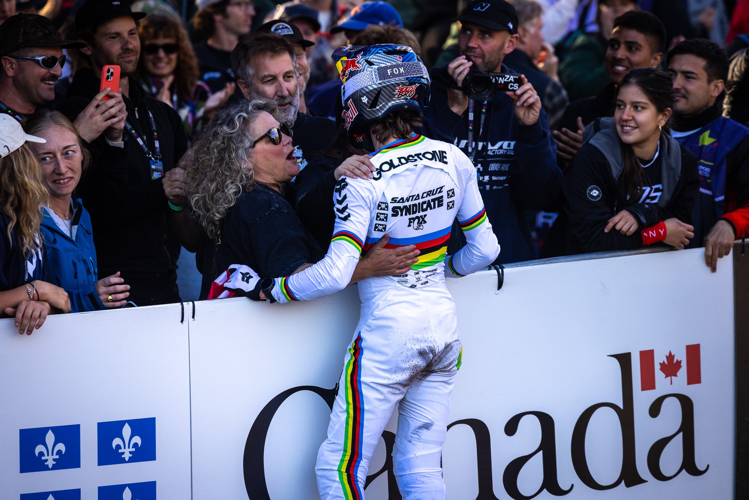 Jackson Goldstone wins uci elite downhill mountain bike overall world title, canada, red bull bike