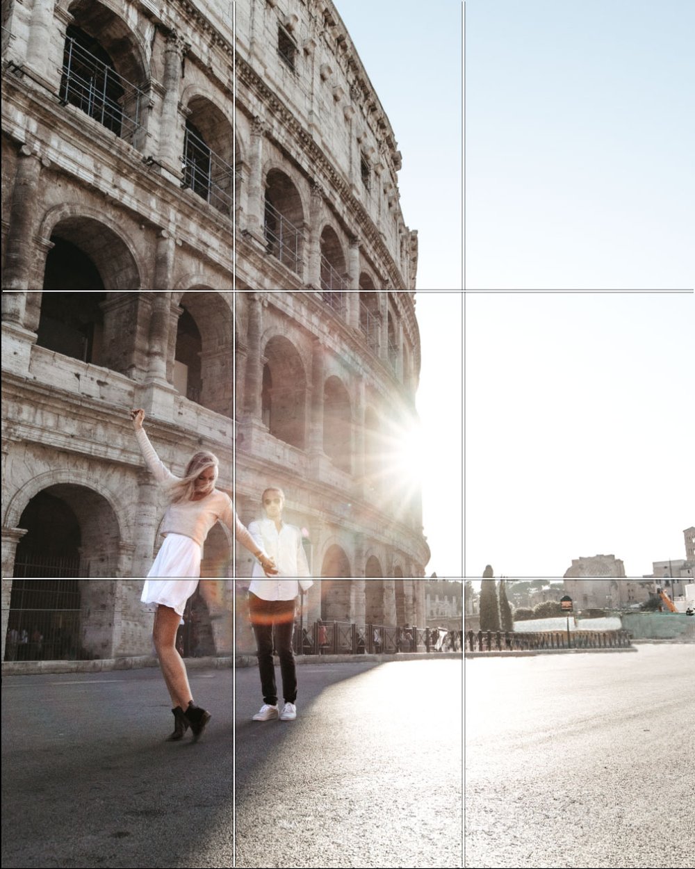 Rule of Thirds Grid Alignment