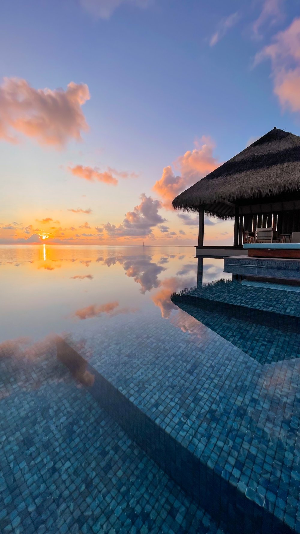Sunset Views from the Overwater Villa