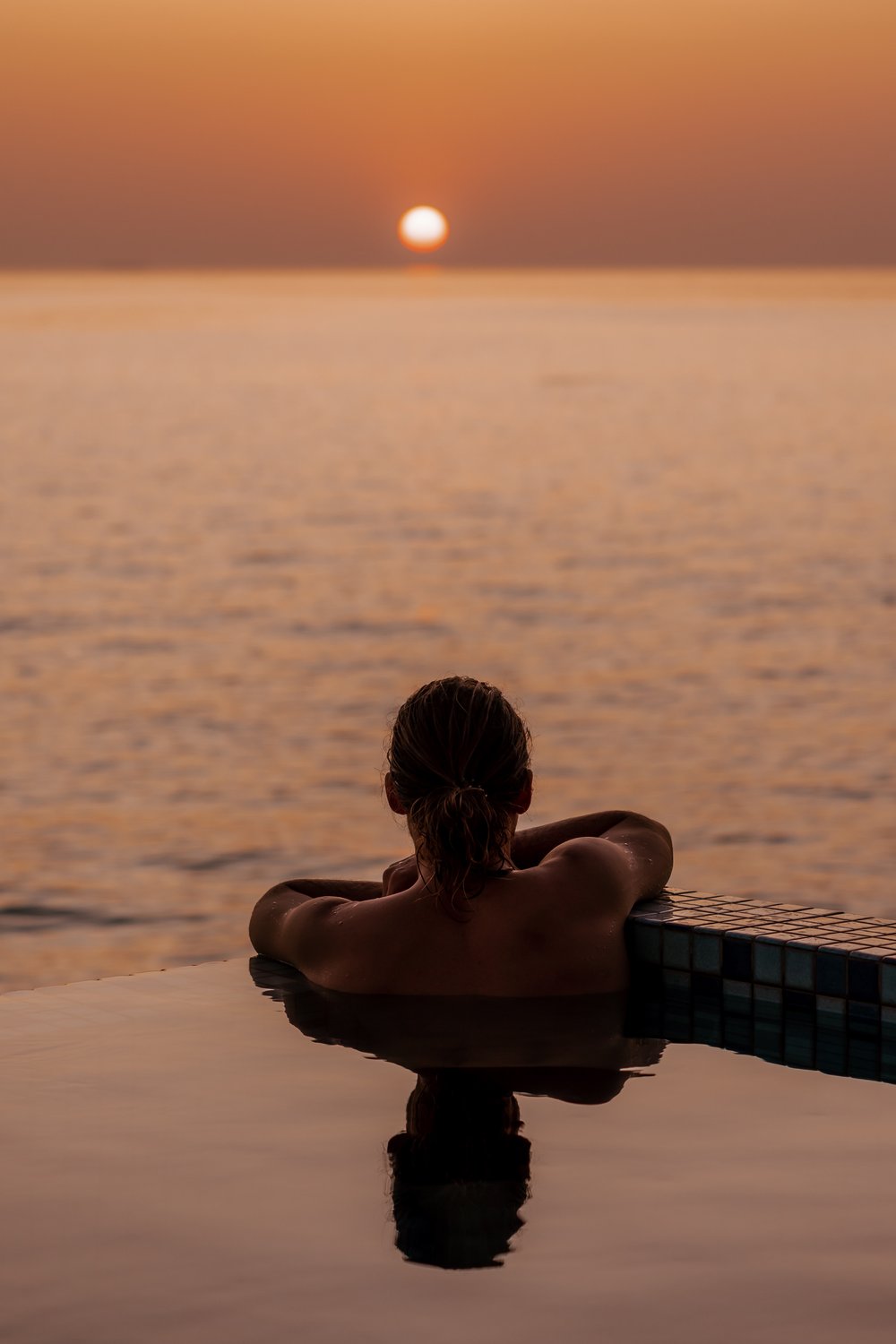 Sunsets from Pool Villa