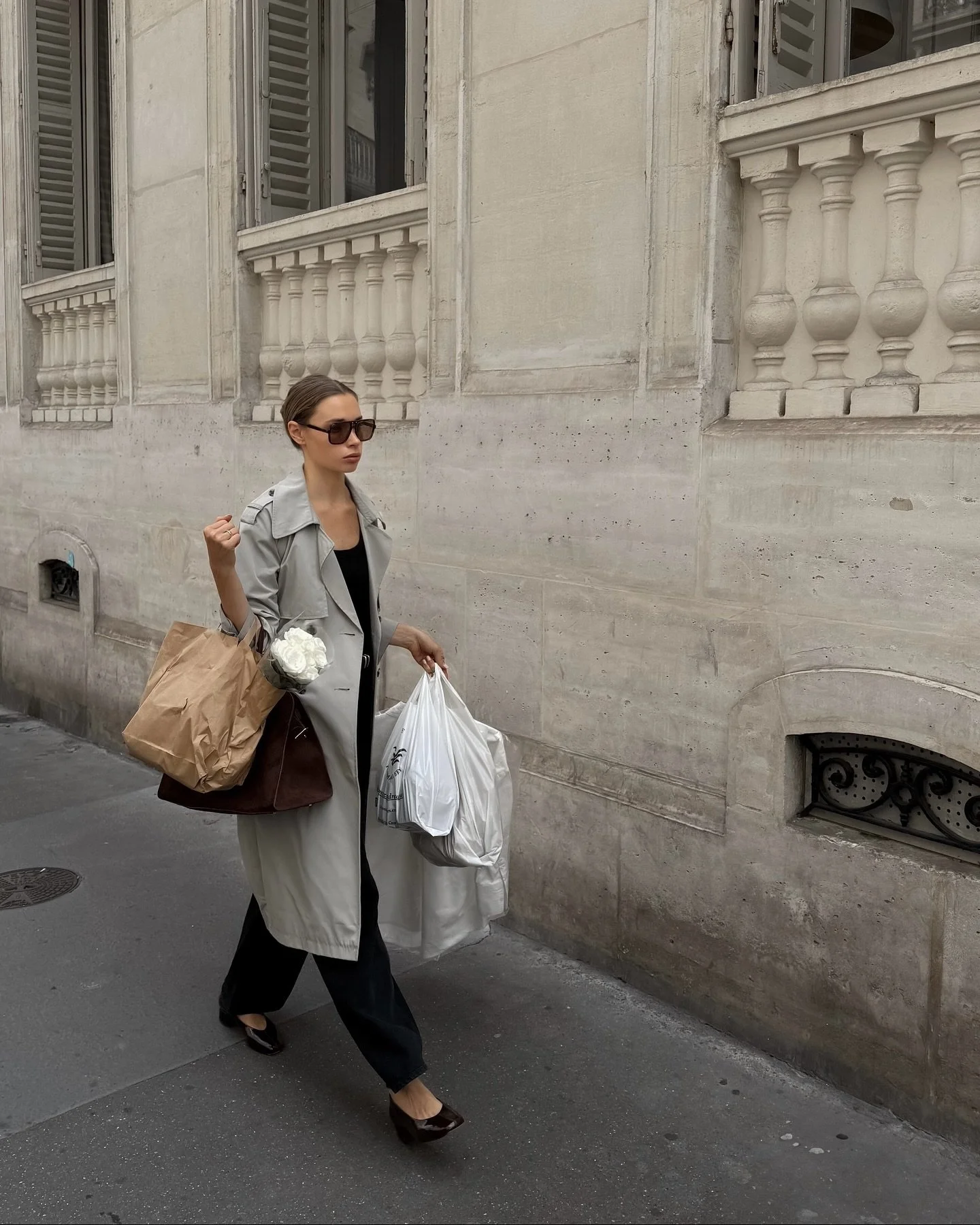 sunday morning in paris, laundry duties and all