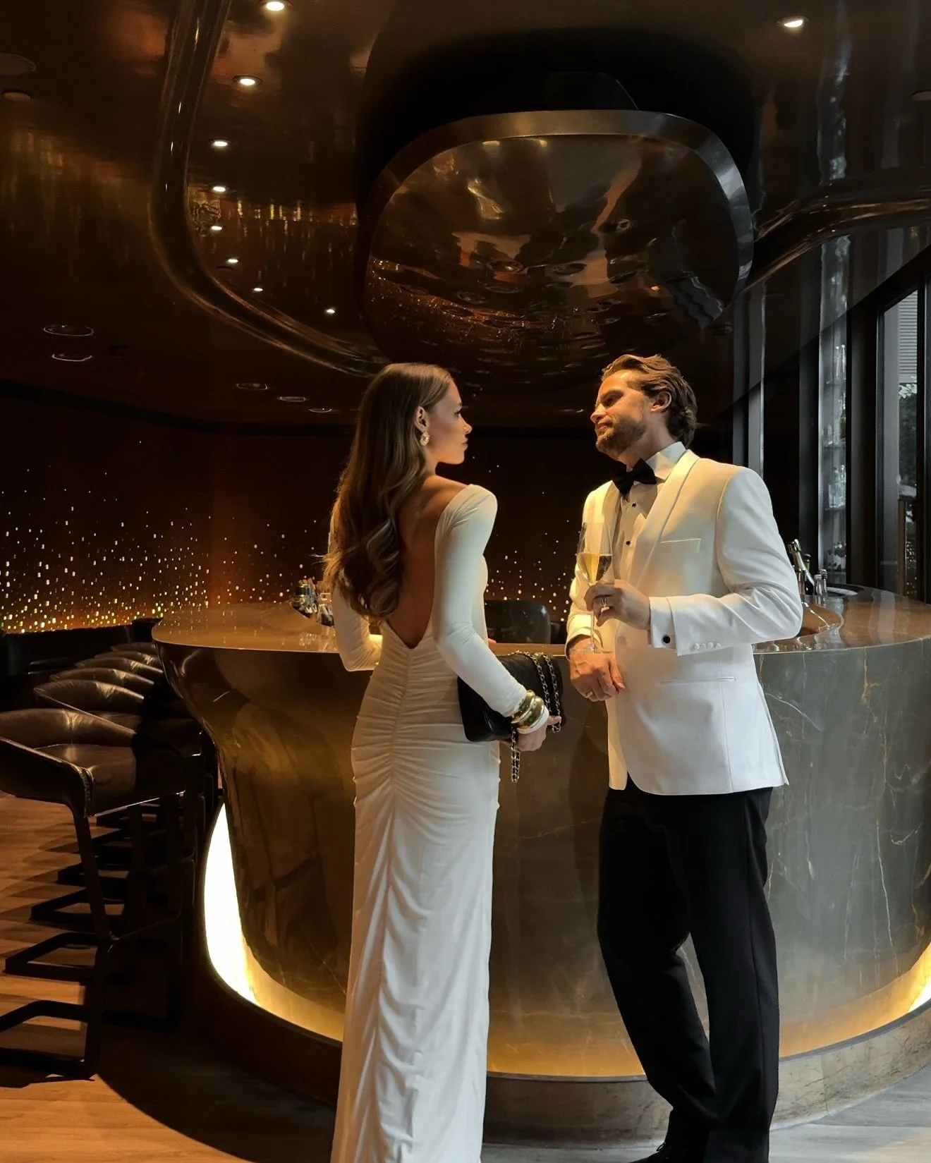old world glamour @mo_paris , our home for fashion week