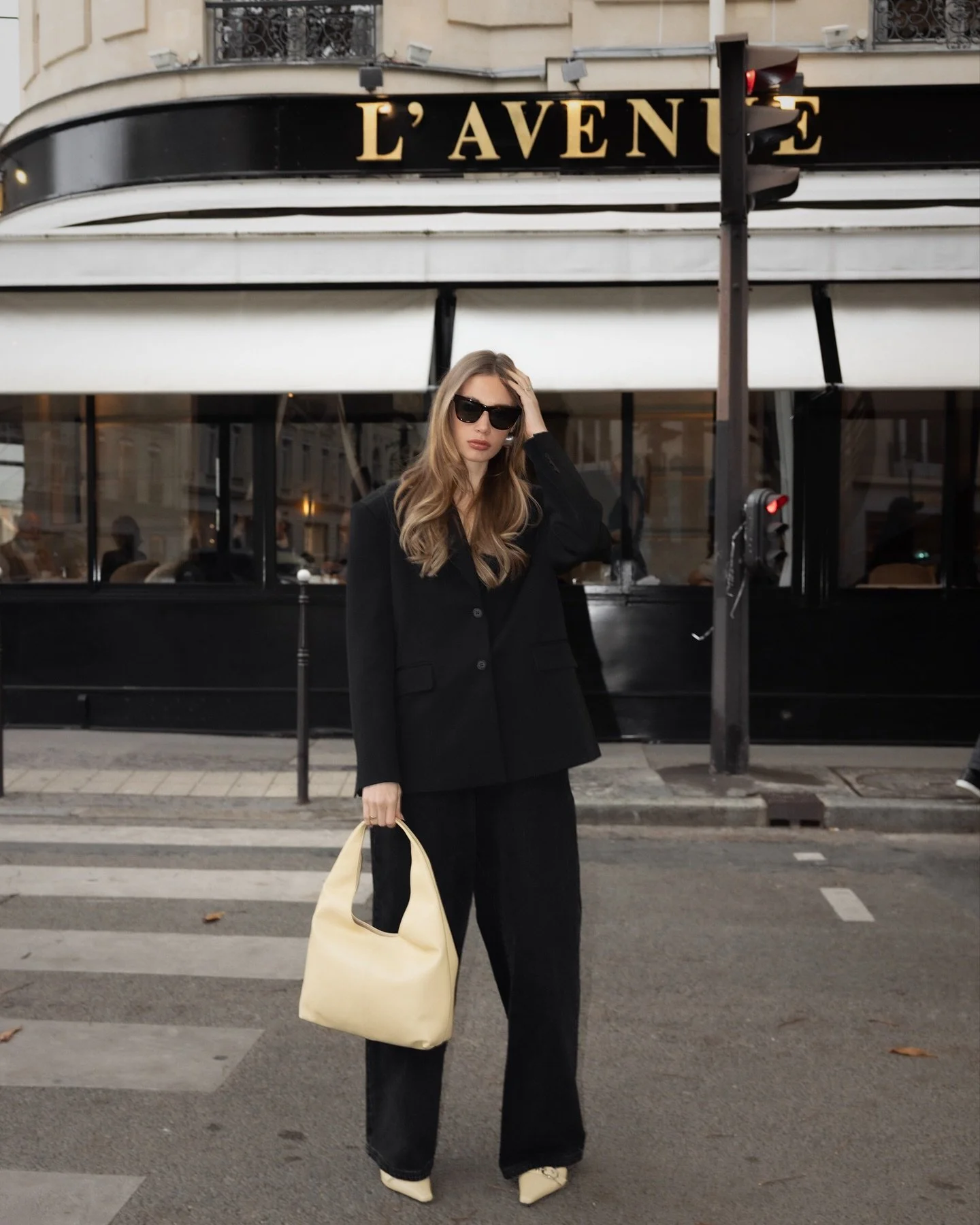 moody paris, tones of butter yellow