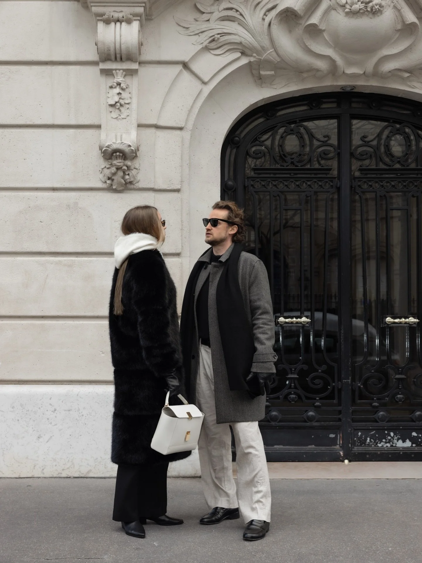 moody day in paris from before the snow, can&rsquo;t believe the temperatures in the city right now