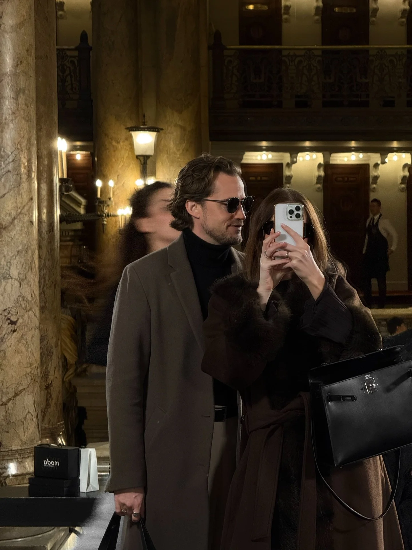 day one paris fashion week with @aleenelsabbagh @eliefeghaliofficial @kobihalperin @modaproductionsofficial #pfw