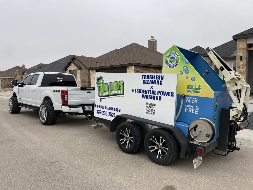 Bin Bros Odessa/Midland Trash Bin Cleaning & Residential Power Washing
