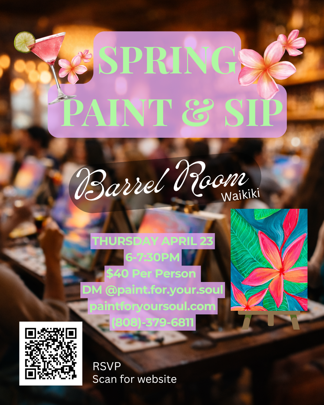 Painting Class Ticket