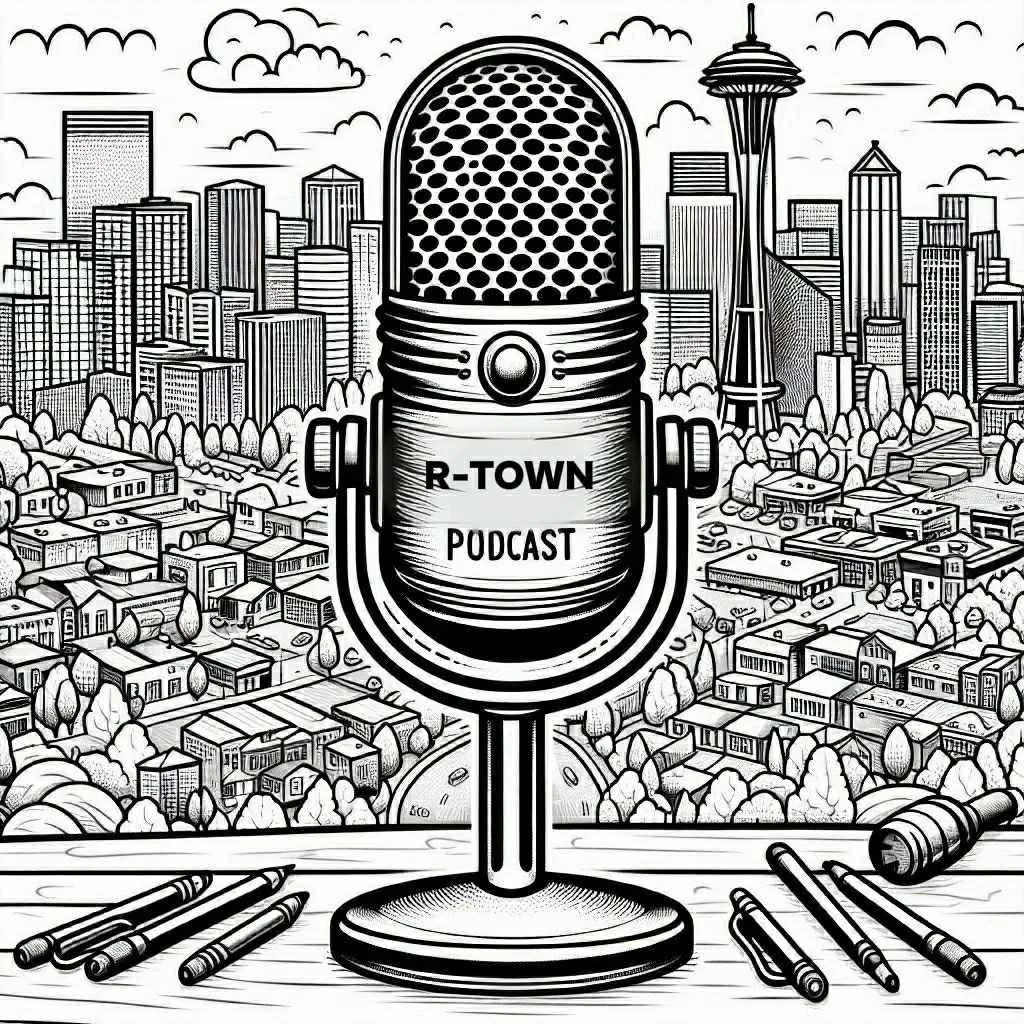 R-Town Coloring Page #2