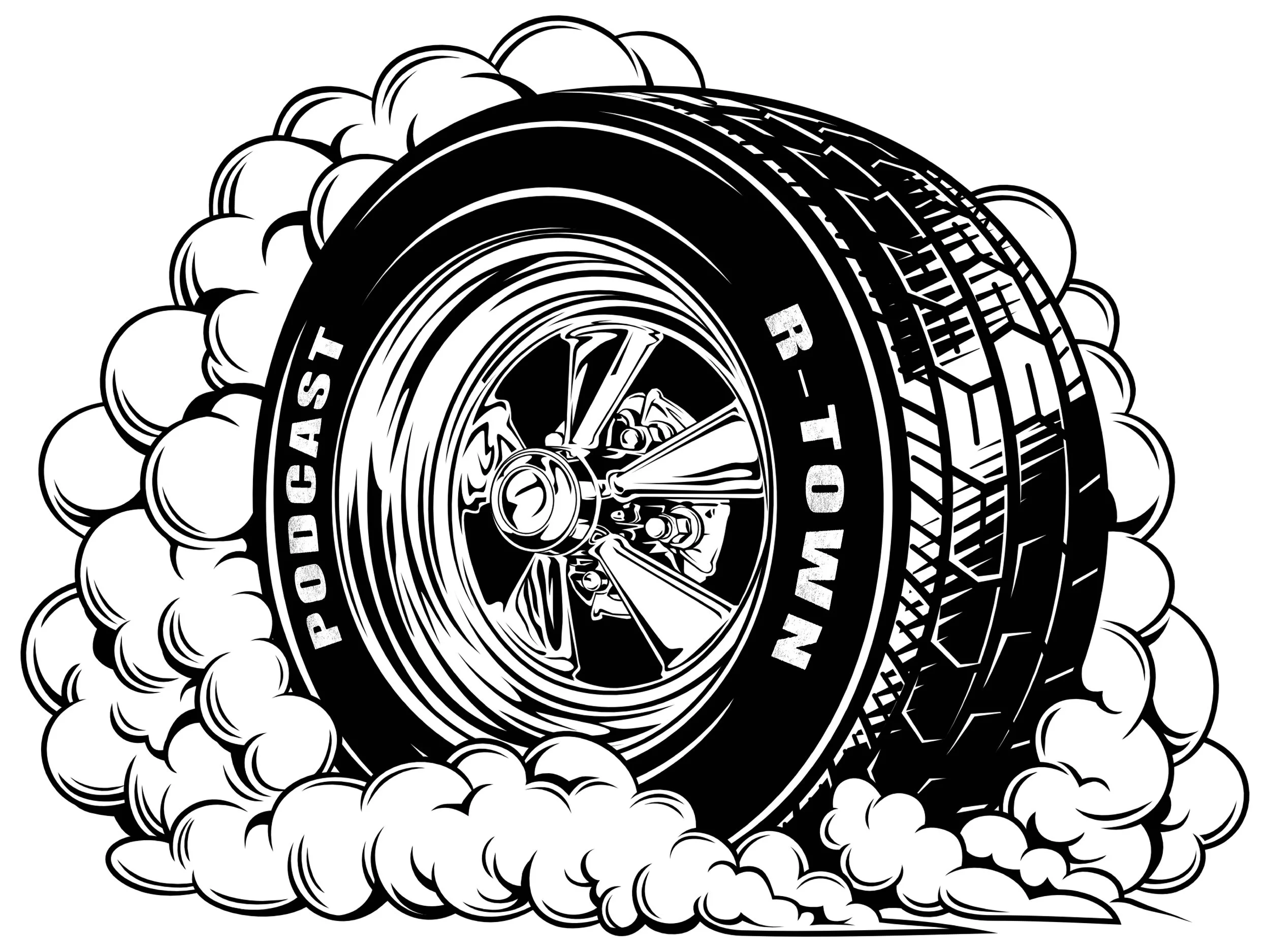 R-Town Hot Rod Sticker!