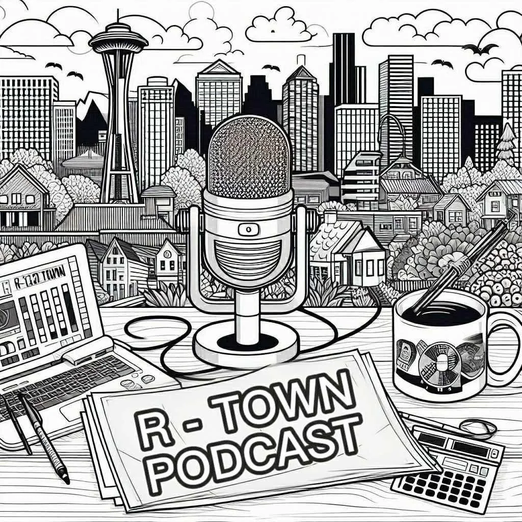 R-Town Coloring Page #3