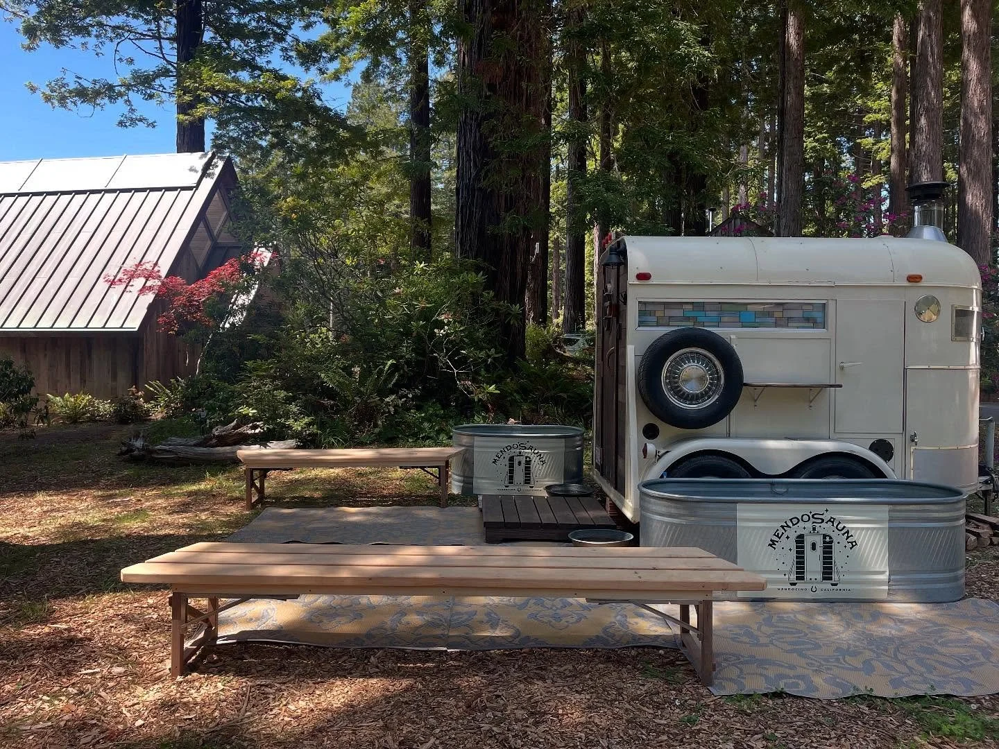 We can add a sauna zone to your next event. New trailer saunas coming soon! Stay tuned  #mendosauna #mobilesauna