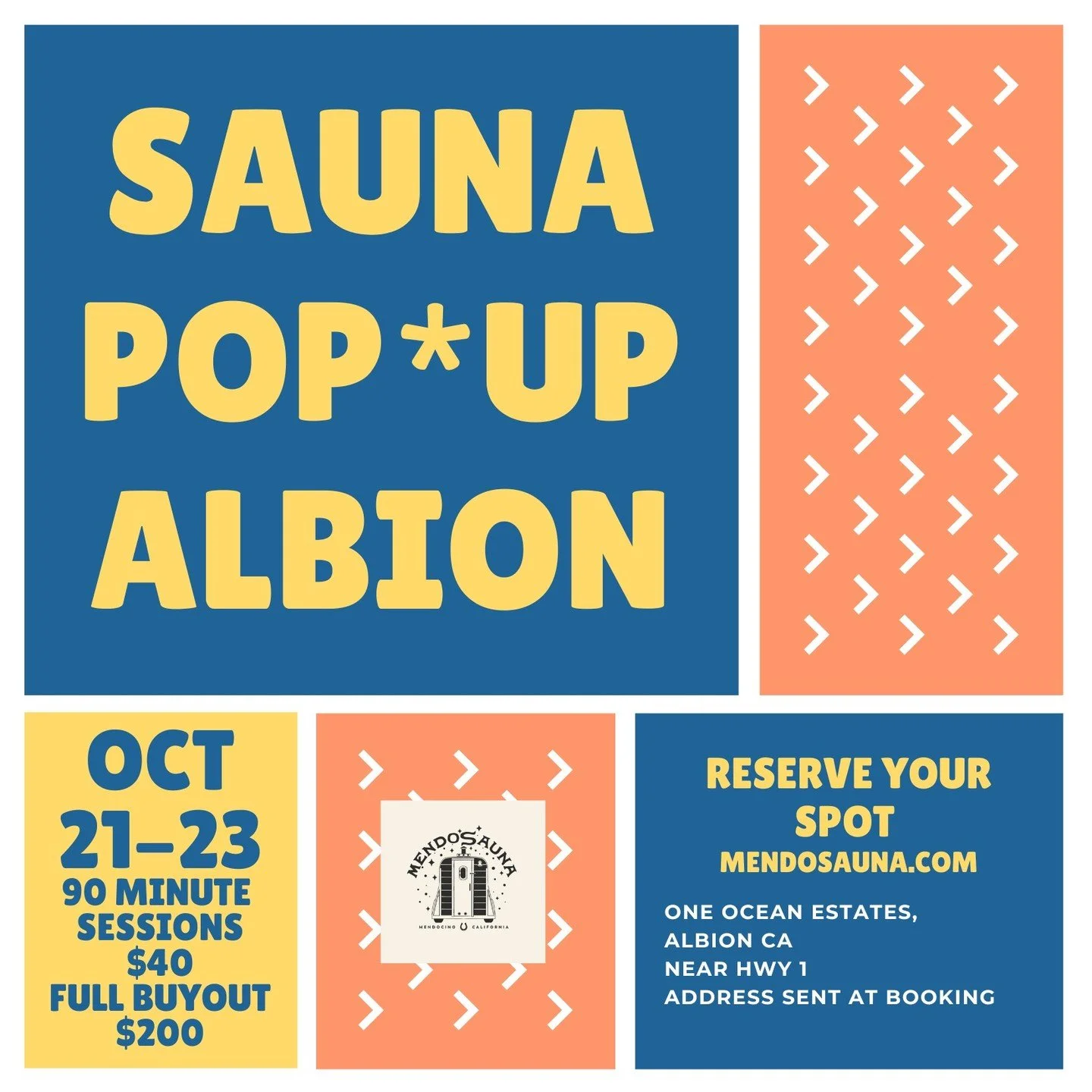 We are so blessed in community. Having the ability to continue on because people believe in our mission and vision is the best reward we could ask for. Getting by with a lot of help from our friends! Let's sauna, FULL STEAM AHEAD! Bookings for this T