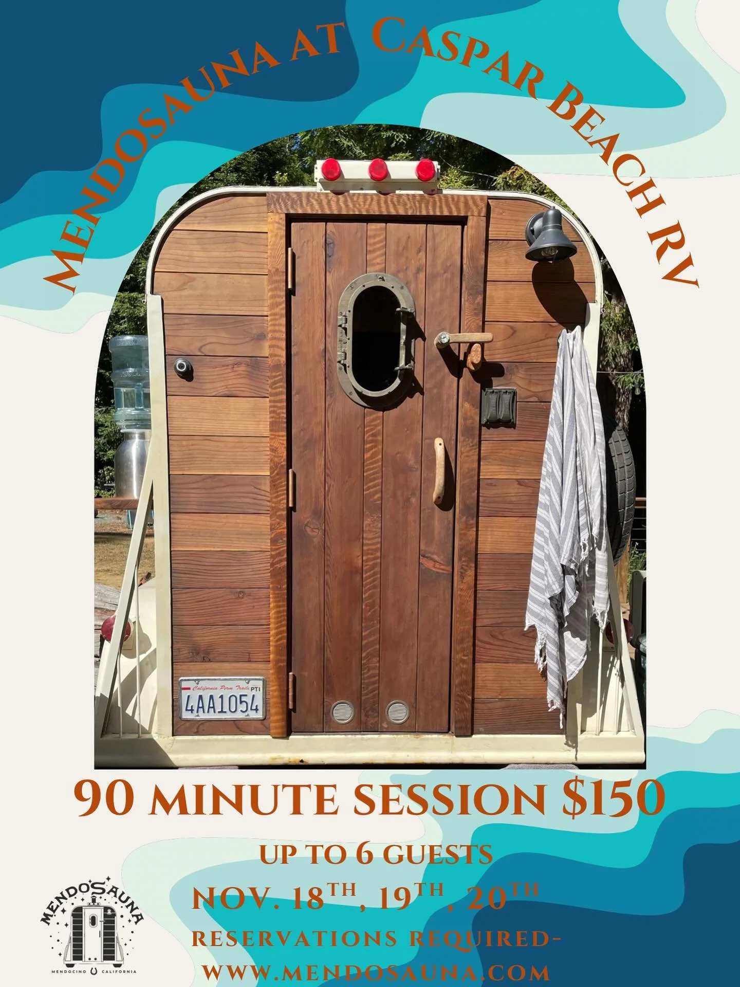 Have you been missing us?? Because w have missed you :)
We have a popup this week at Caspar Beach ! The rv park , not the actual beach but as close as we could get (to Bailey&rsquo;s without getting our eyes wet! )  and we have more exciting news ove