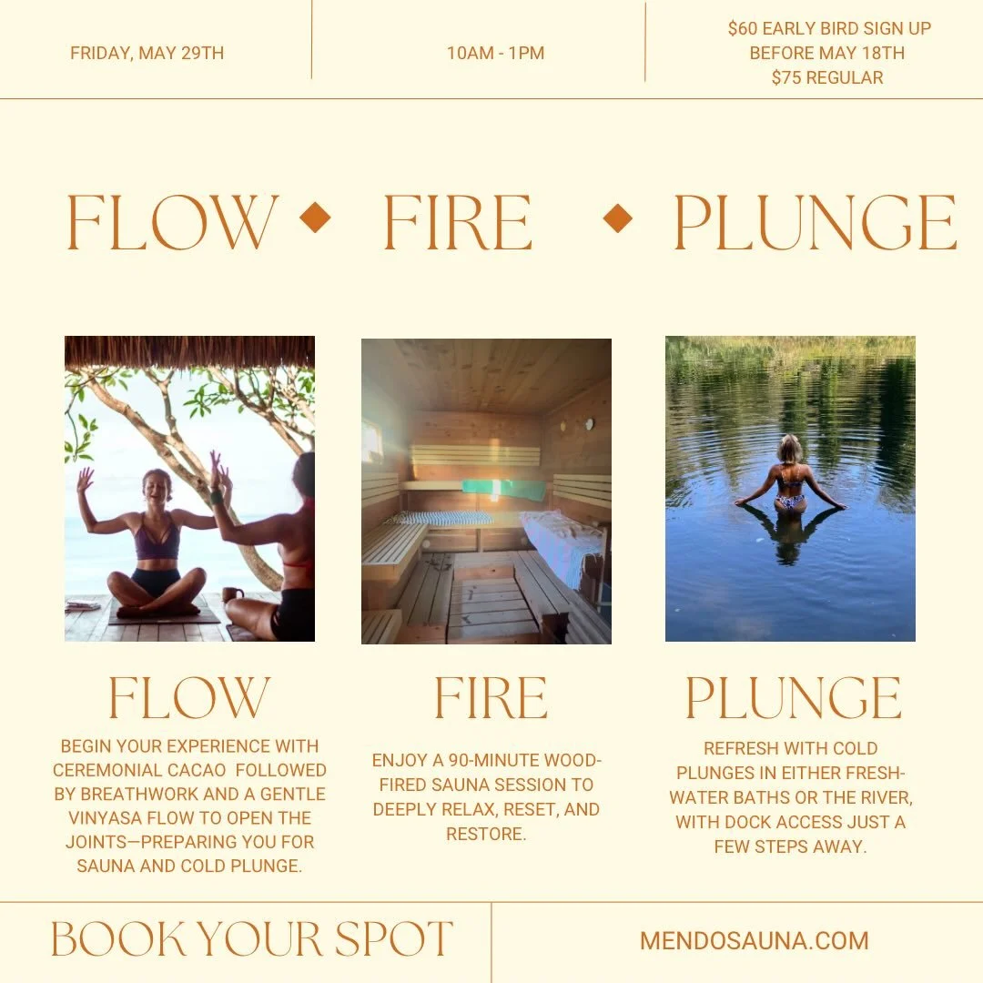 Another fantastic workshop at the sauna this month. Discount rate through May 17th. Use code BIRDY when you book. Head to the popups page on our website or the link in bio!