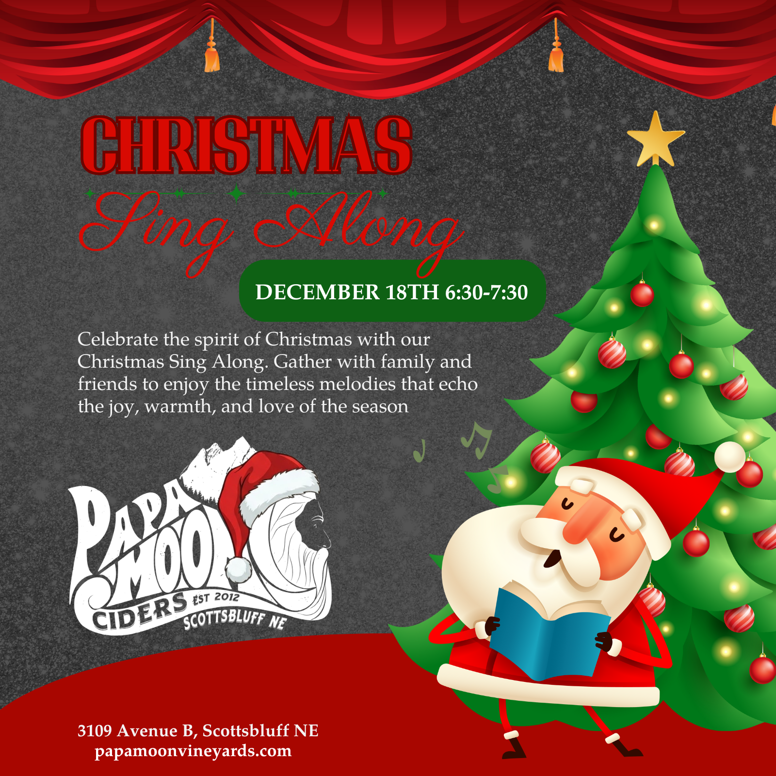 Christmas sing along