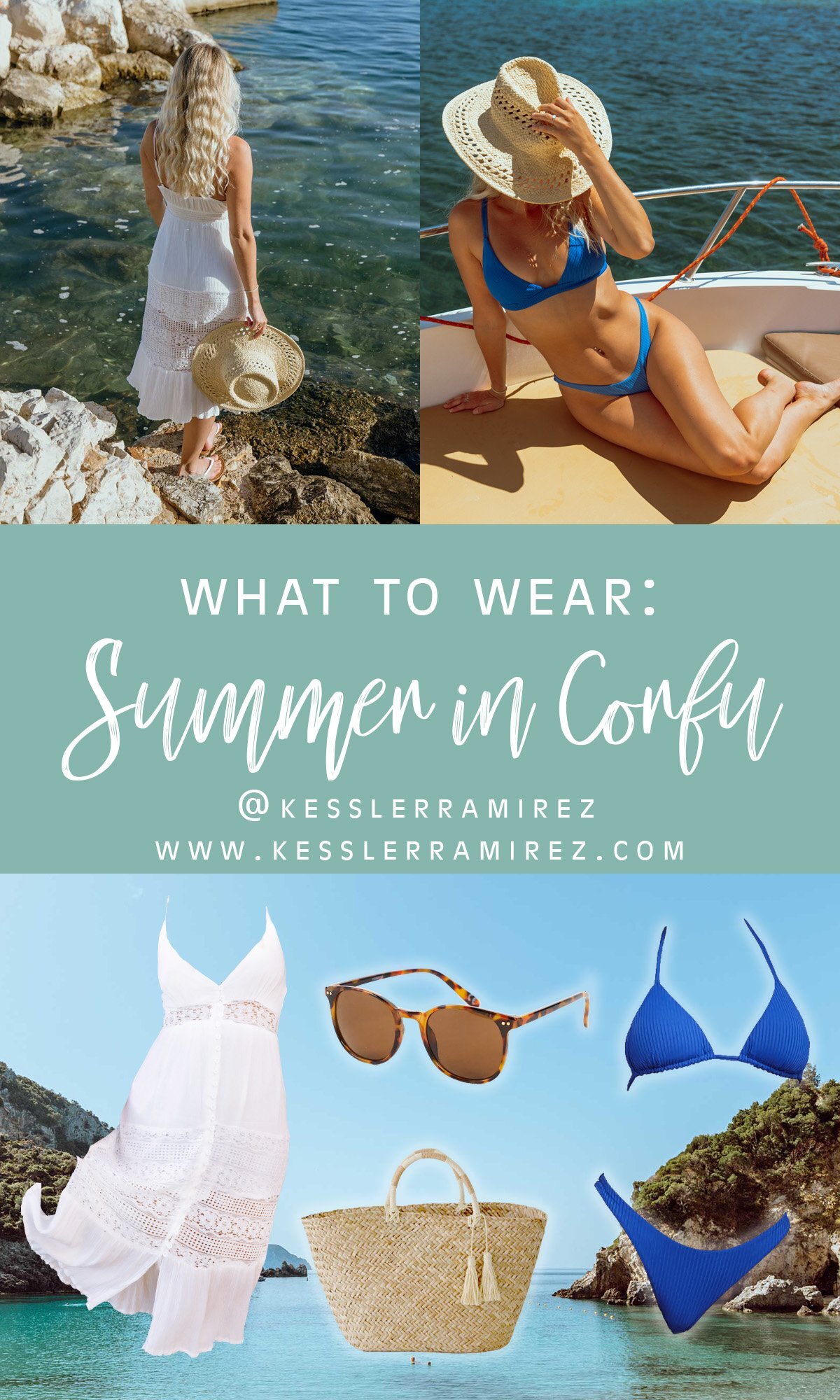 What to Wear Summer in Corfu, Greece